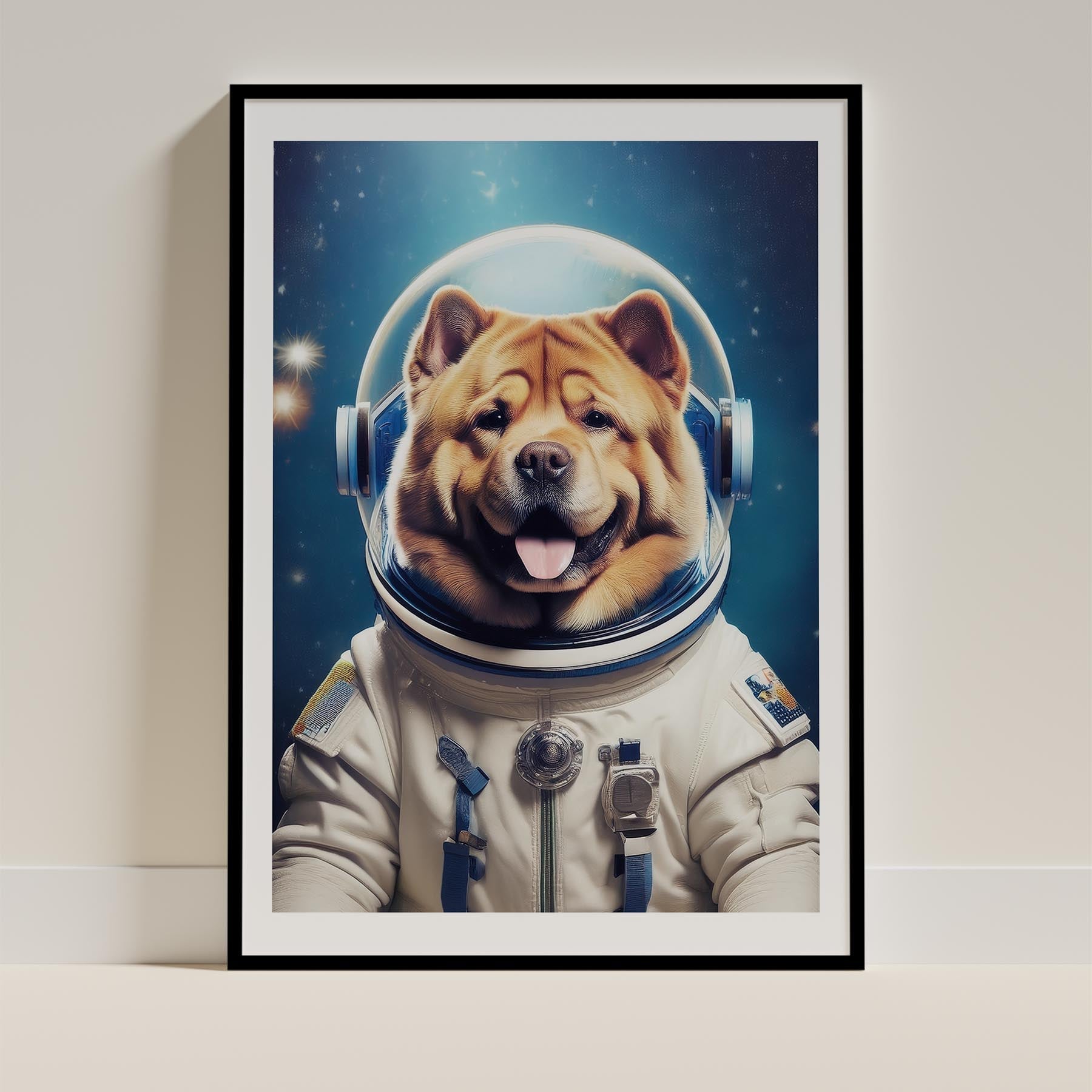 Chow Chow Astronaut Dog Series image 0