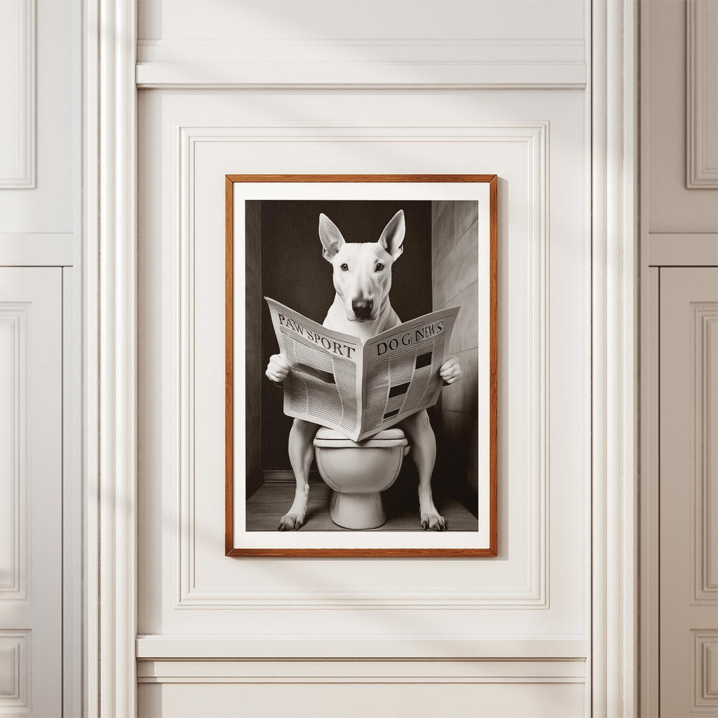 Bull Terrier Toilet Humour Dog Series 2 image 3