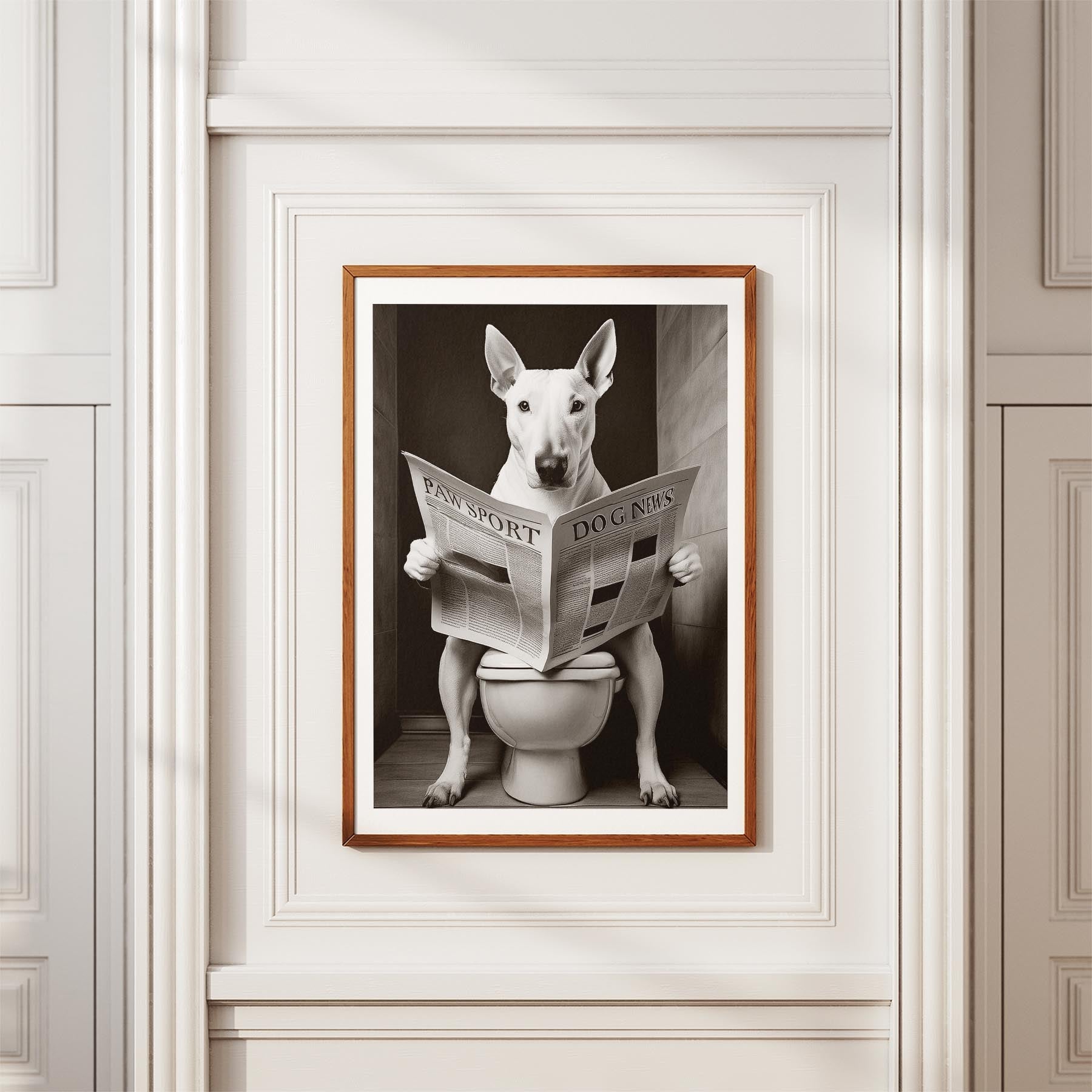 Bull Terrier Toilet Humour Dog Series 2 image 3