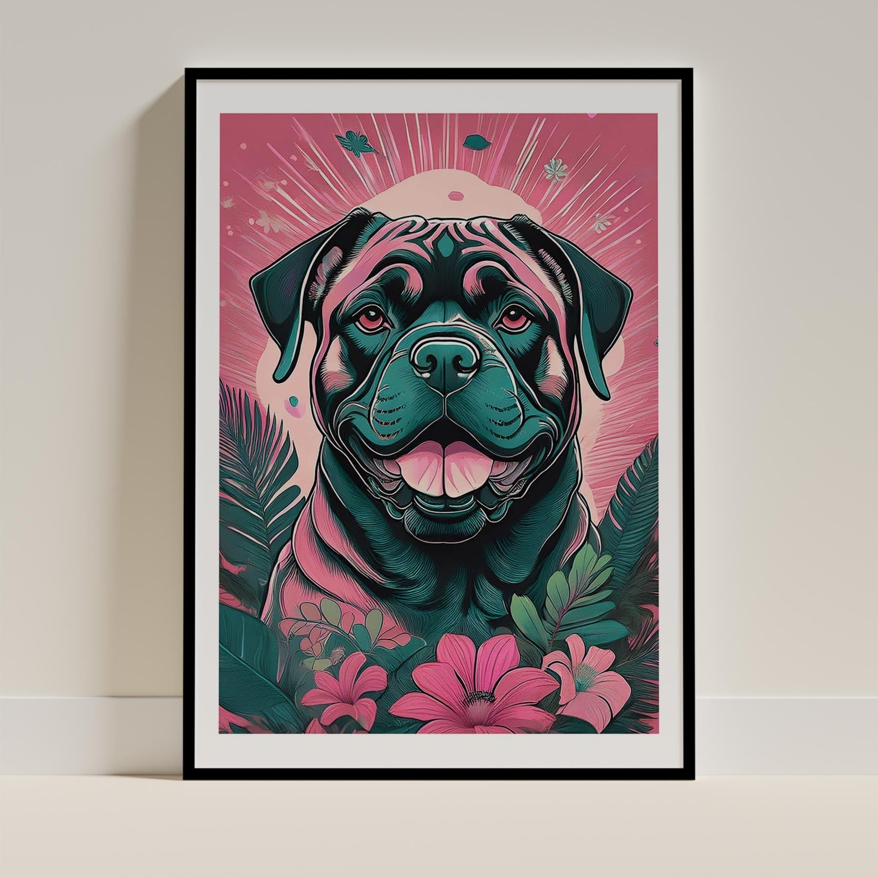 Mastiff Flowery Dog image 11