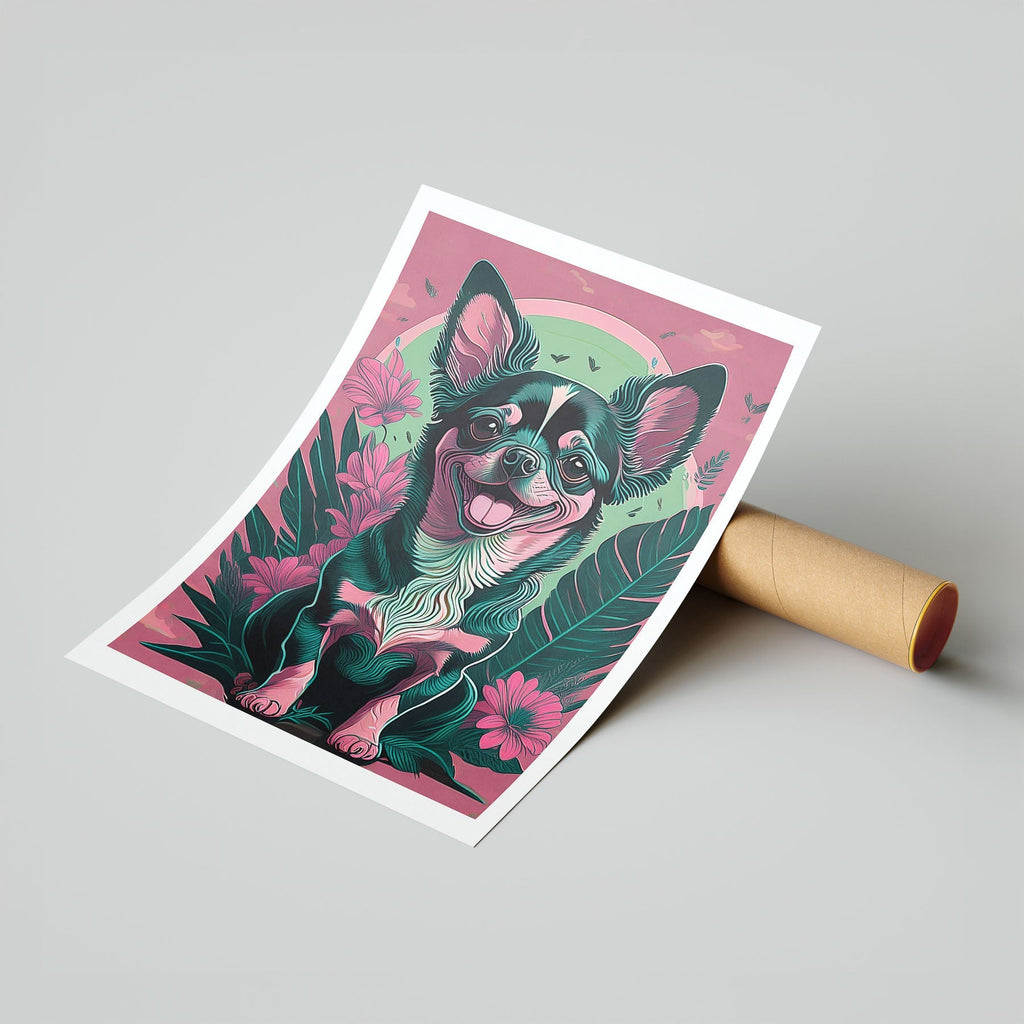 Chihuahua Flowery Dog image 7