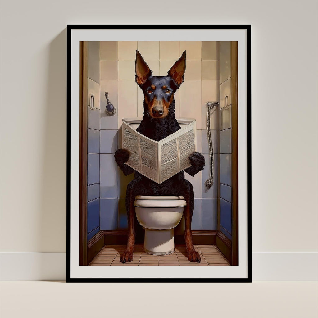 Kelpie Toilet Humour Dog Series 2 image 0