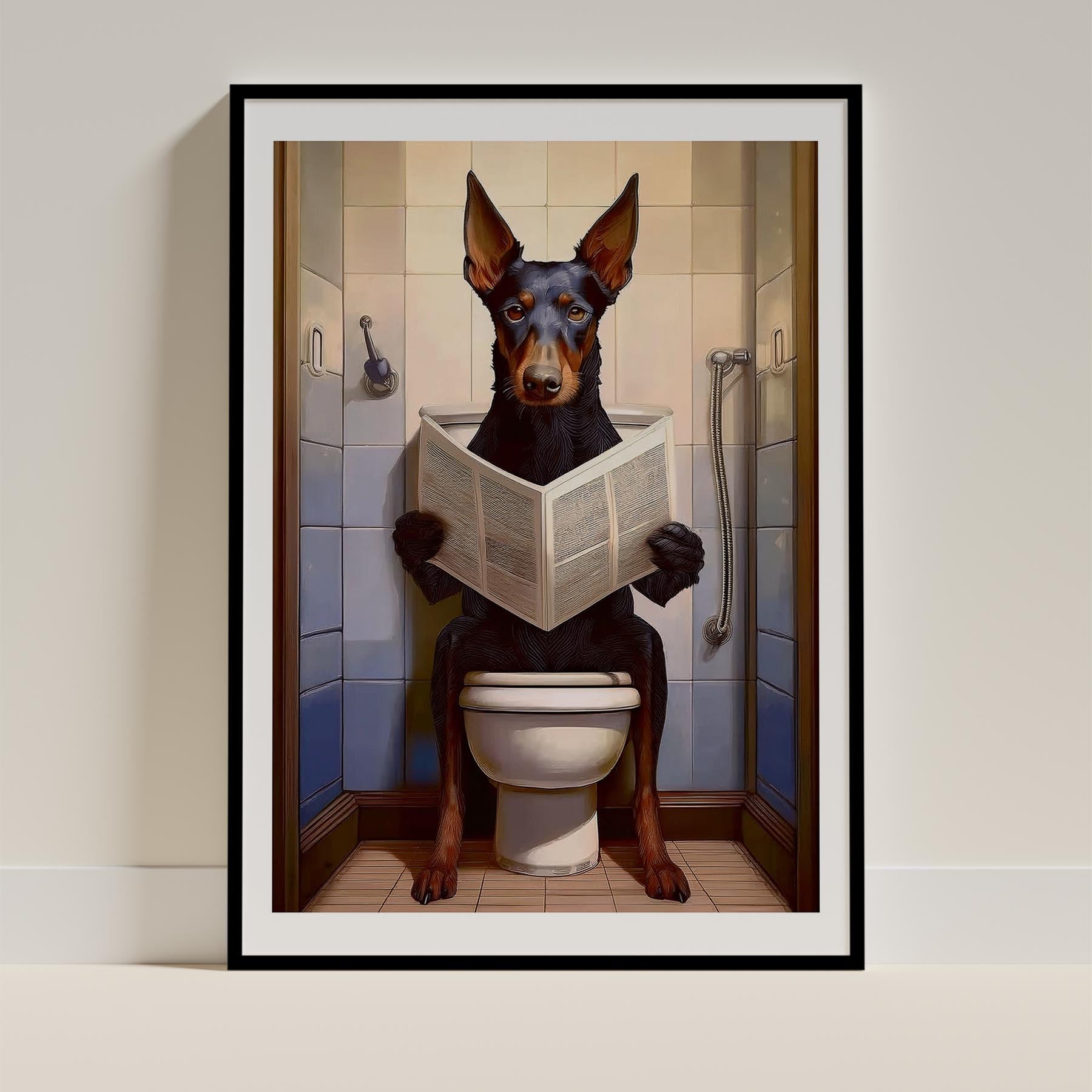 Kelpie Toilet Humour Dog Series 2 image 0