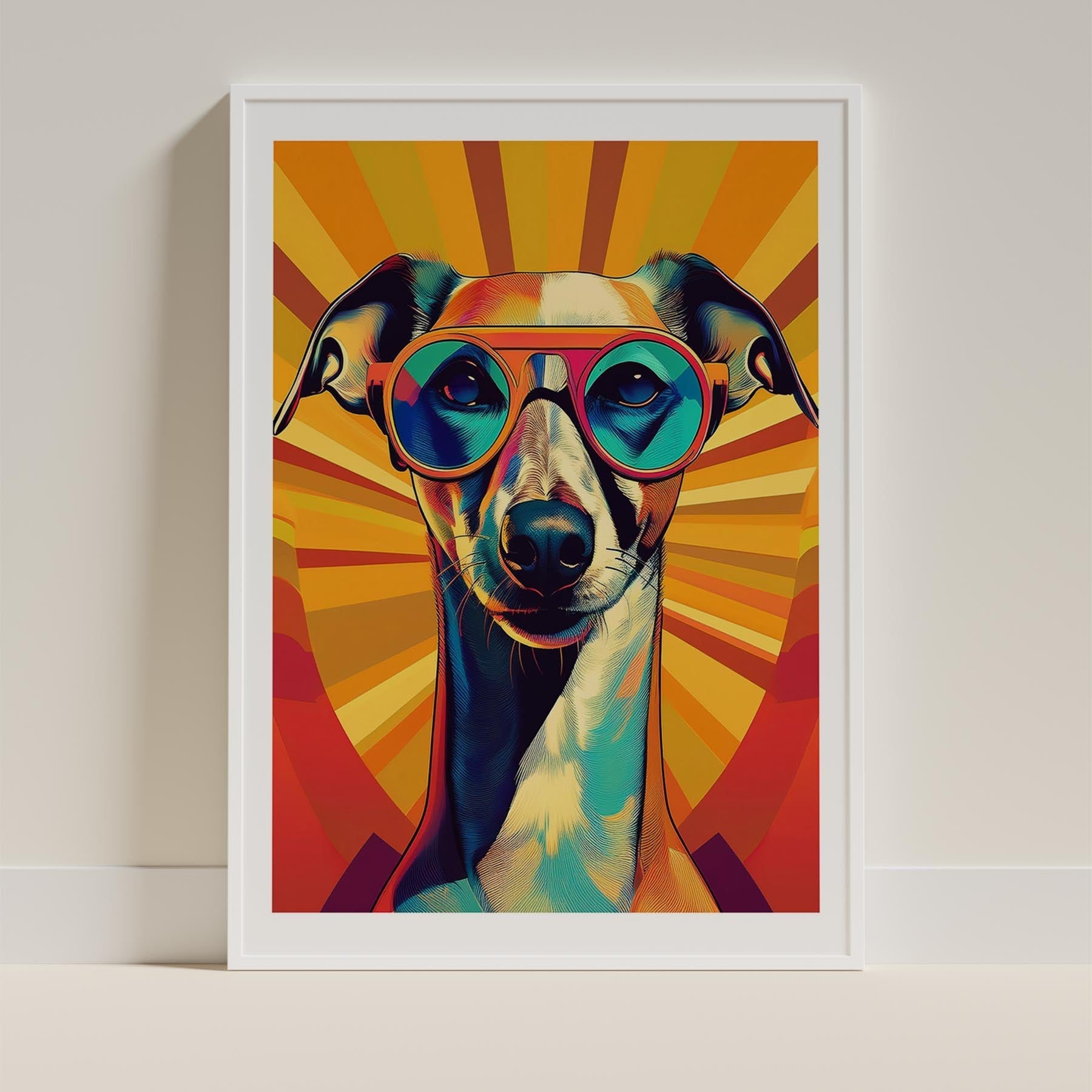 Grayhound In Colourful Sunnies 3 image 10