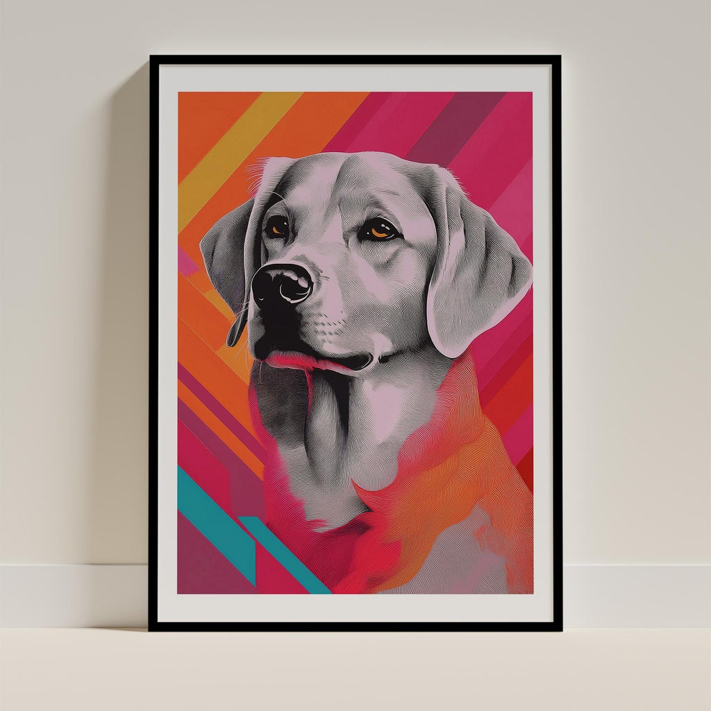 Golden Retriever Modern Pop Dog Series image 0