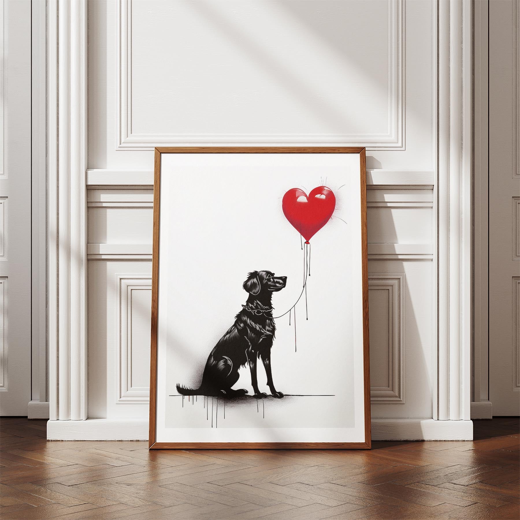 Maremma DOGSY Series inspired by the Art of Banksy image 4