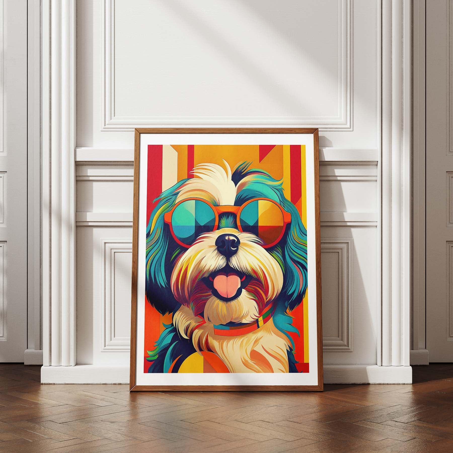Shih Tzu In Colourful Sunnies 1 image 4