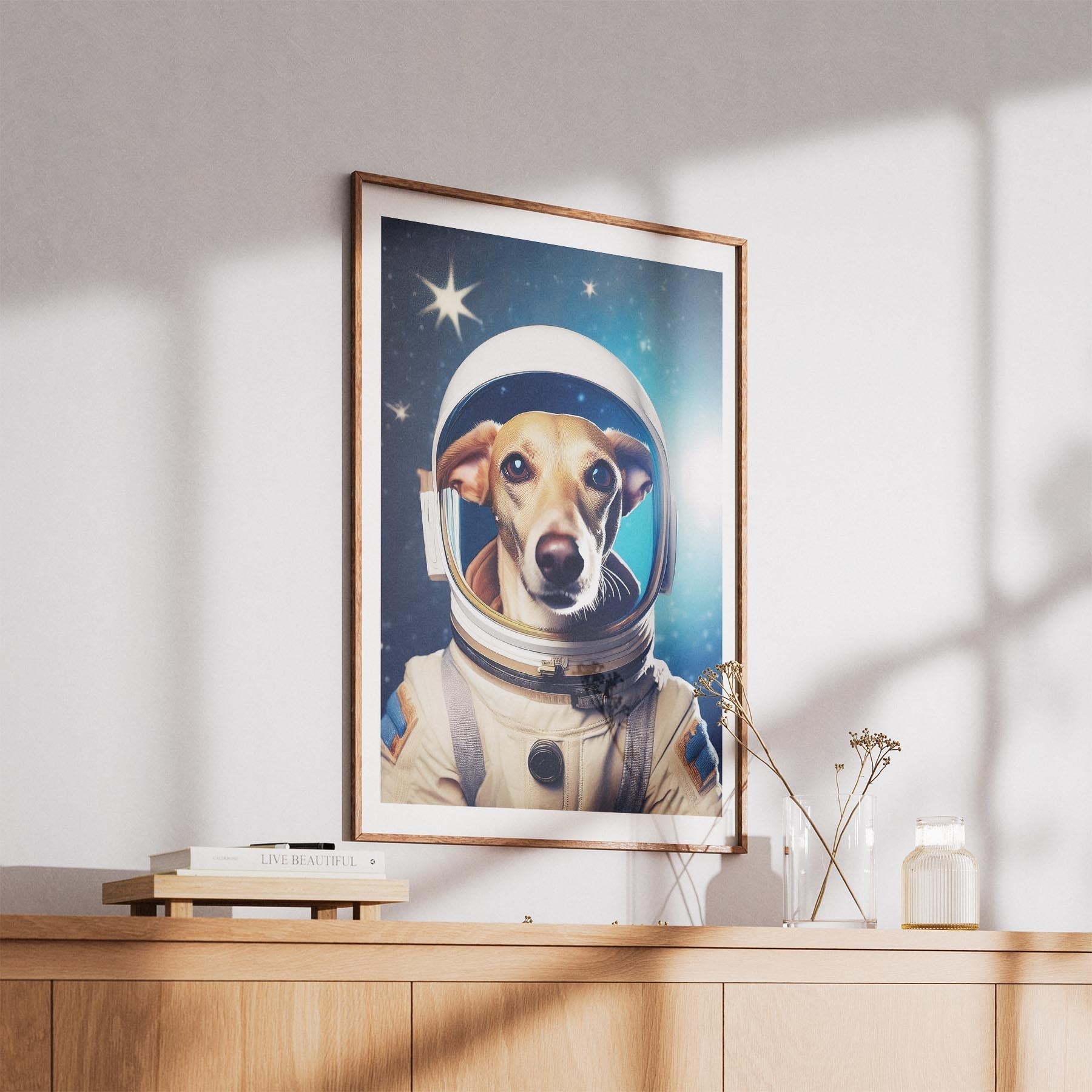 Whippet Astronaut Dog Series image 5