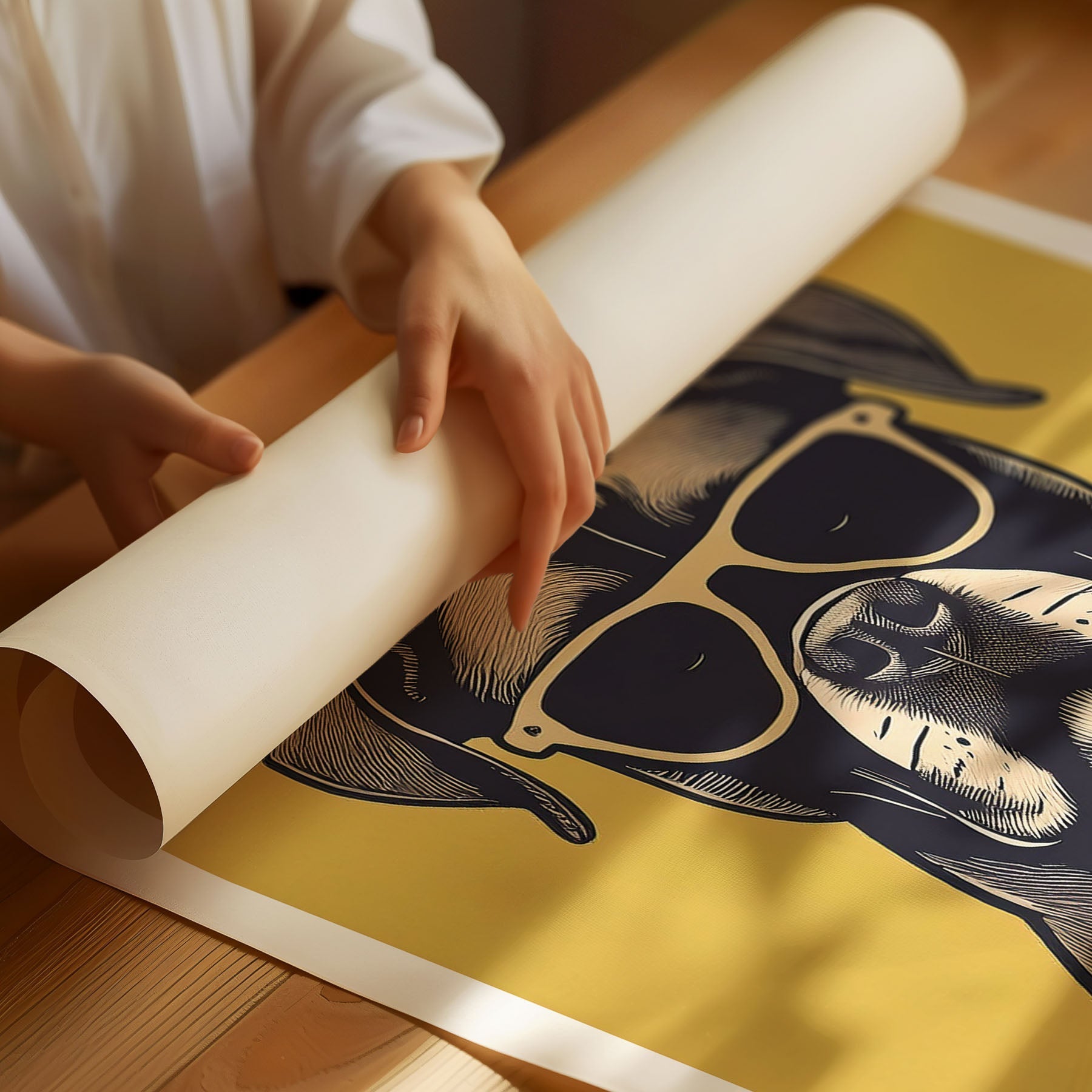 Boxer Chillin Coffee Dog image 3