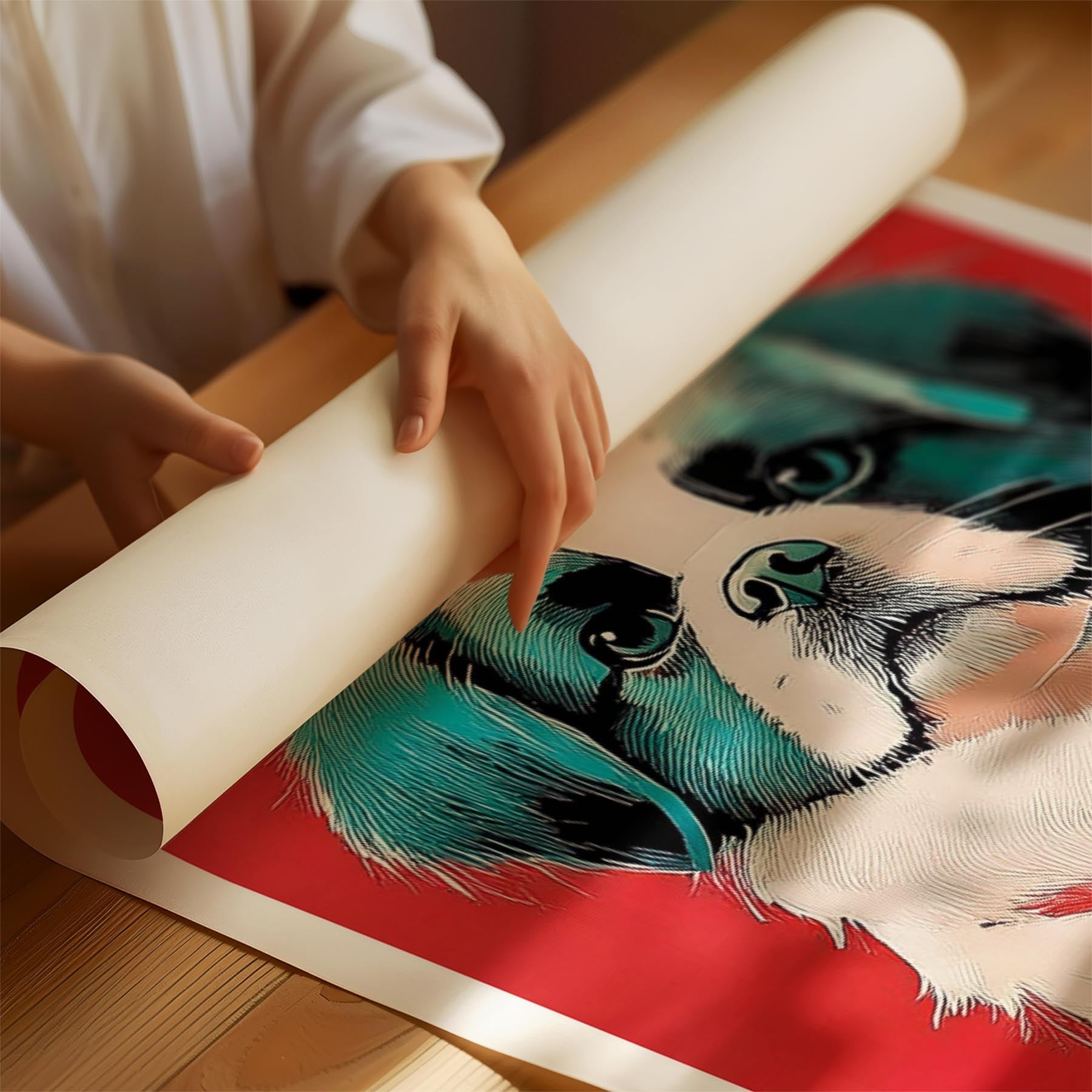 Japanese Chin Red Dog Series image 1