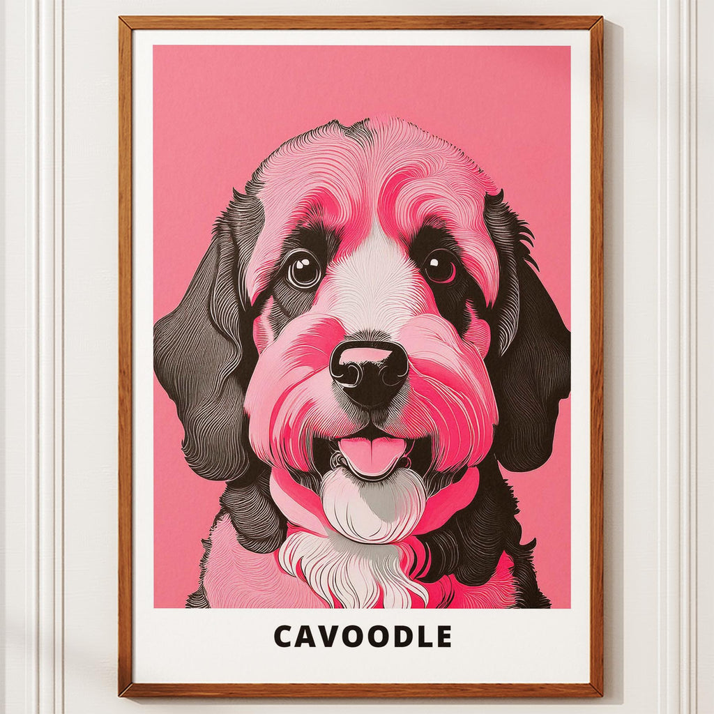 Cavoodle Pink and Black Dog Series 1 image 10