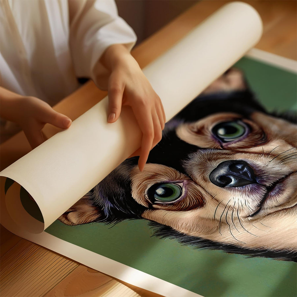 Chihuahua Green Painted Series image 1