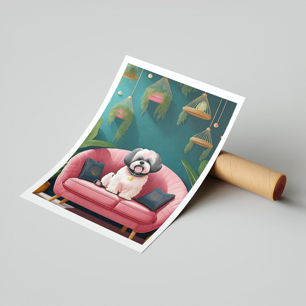 Bichon Frise  Just Lounging Around image 7