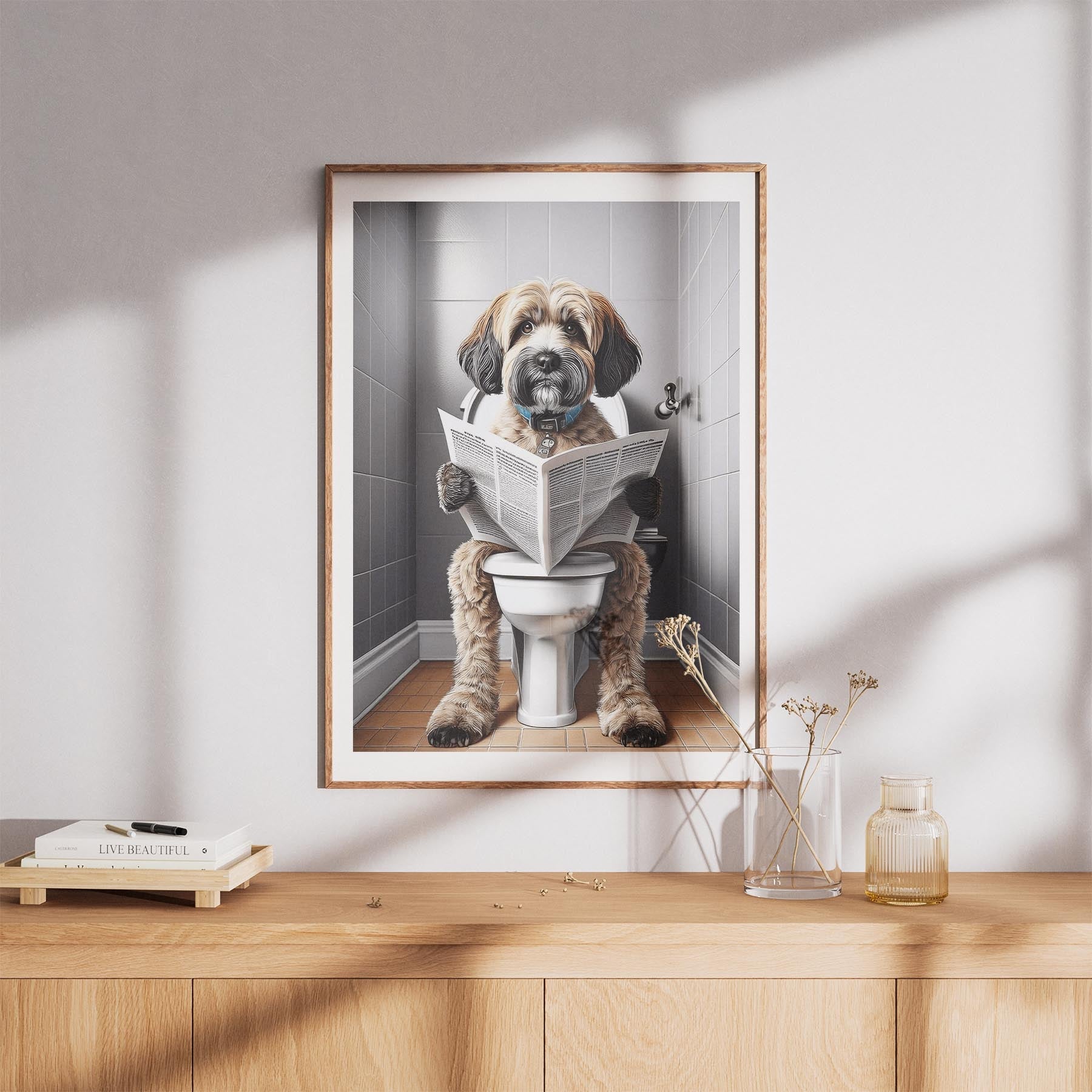 Cavoodle Toilet Humour Dog Series 6 image 8