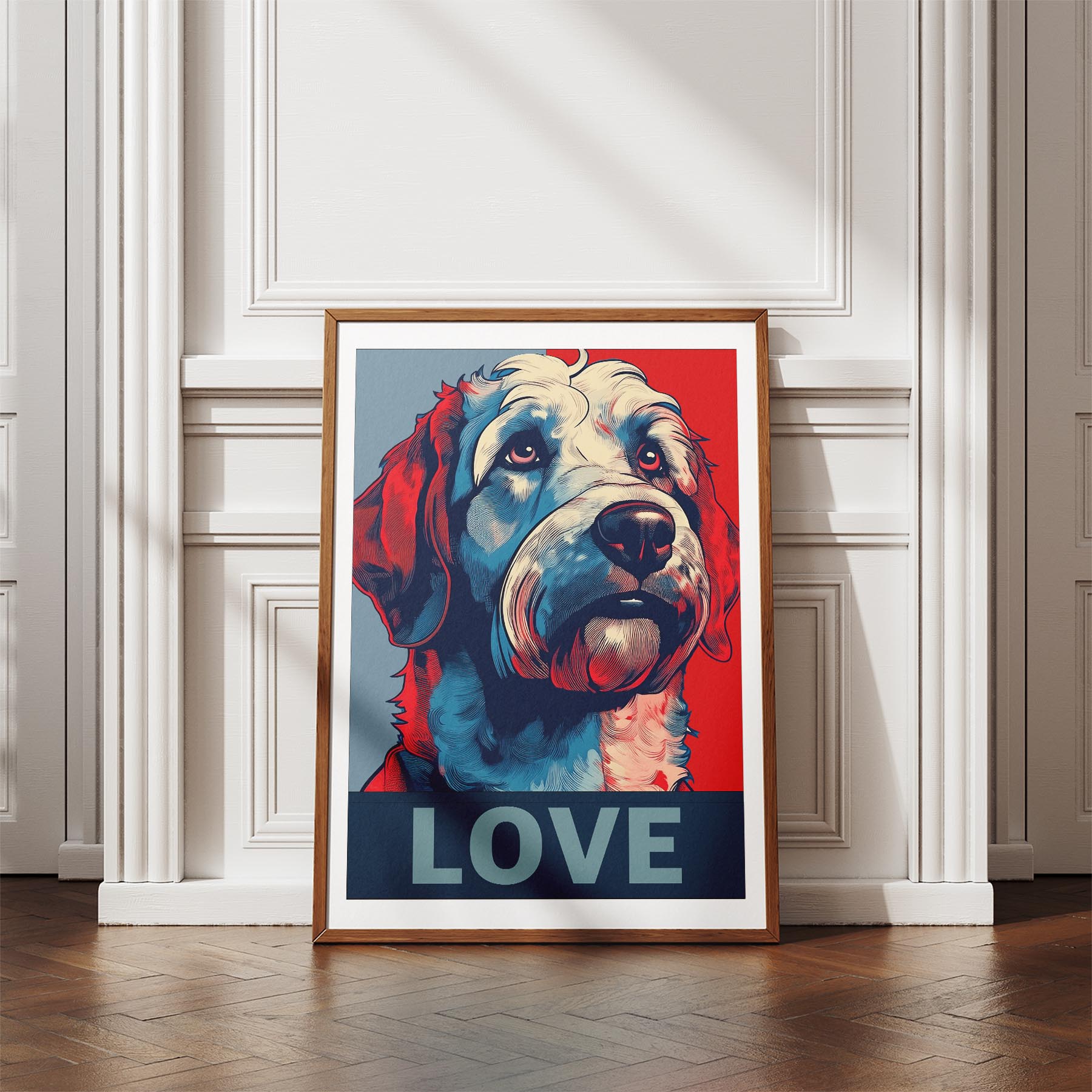 Cobberdog LOVE Series Inspired by the Obama Poster image 4