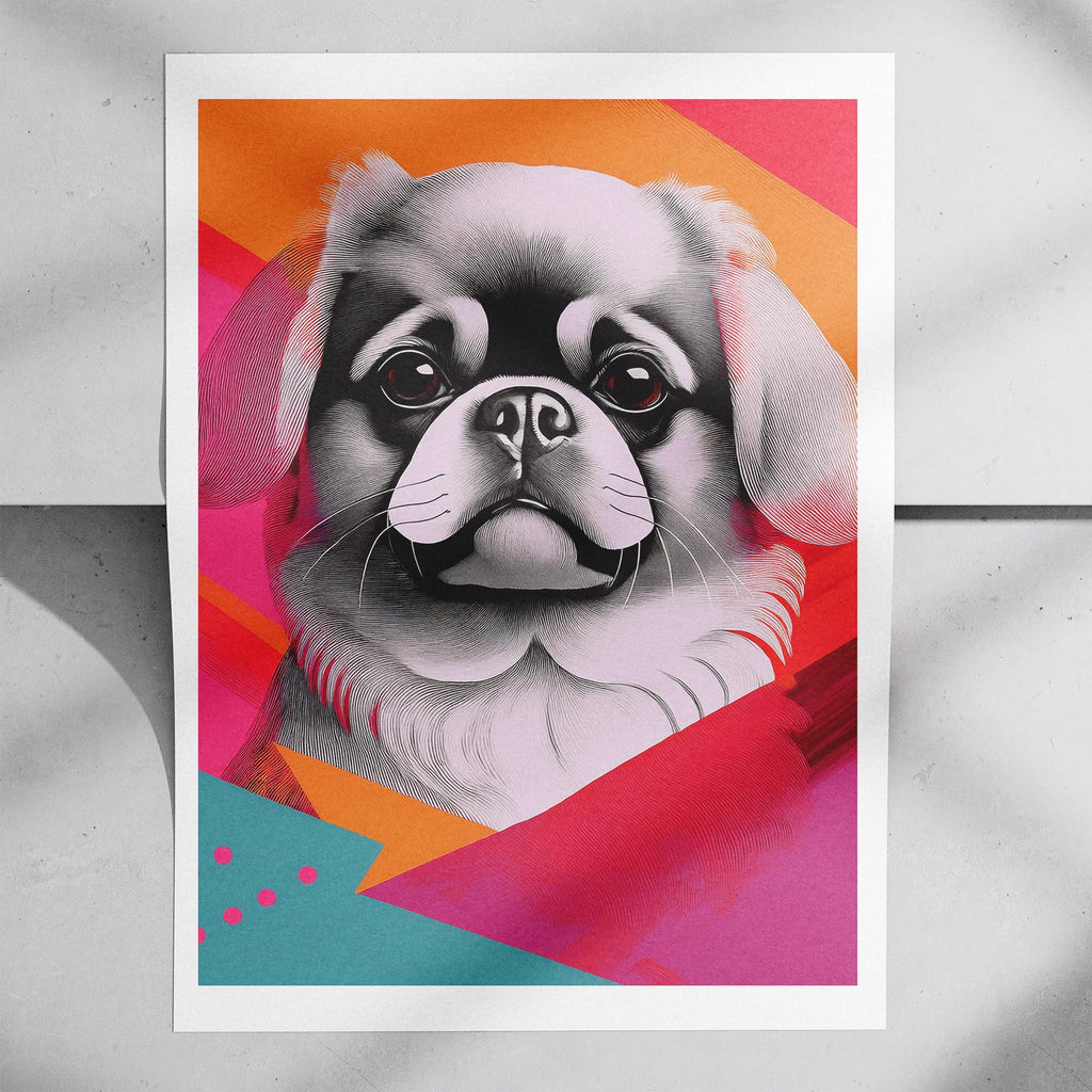 Pekingese Modern Pop Dog Series image 7