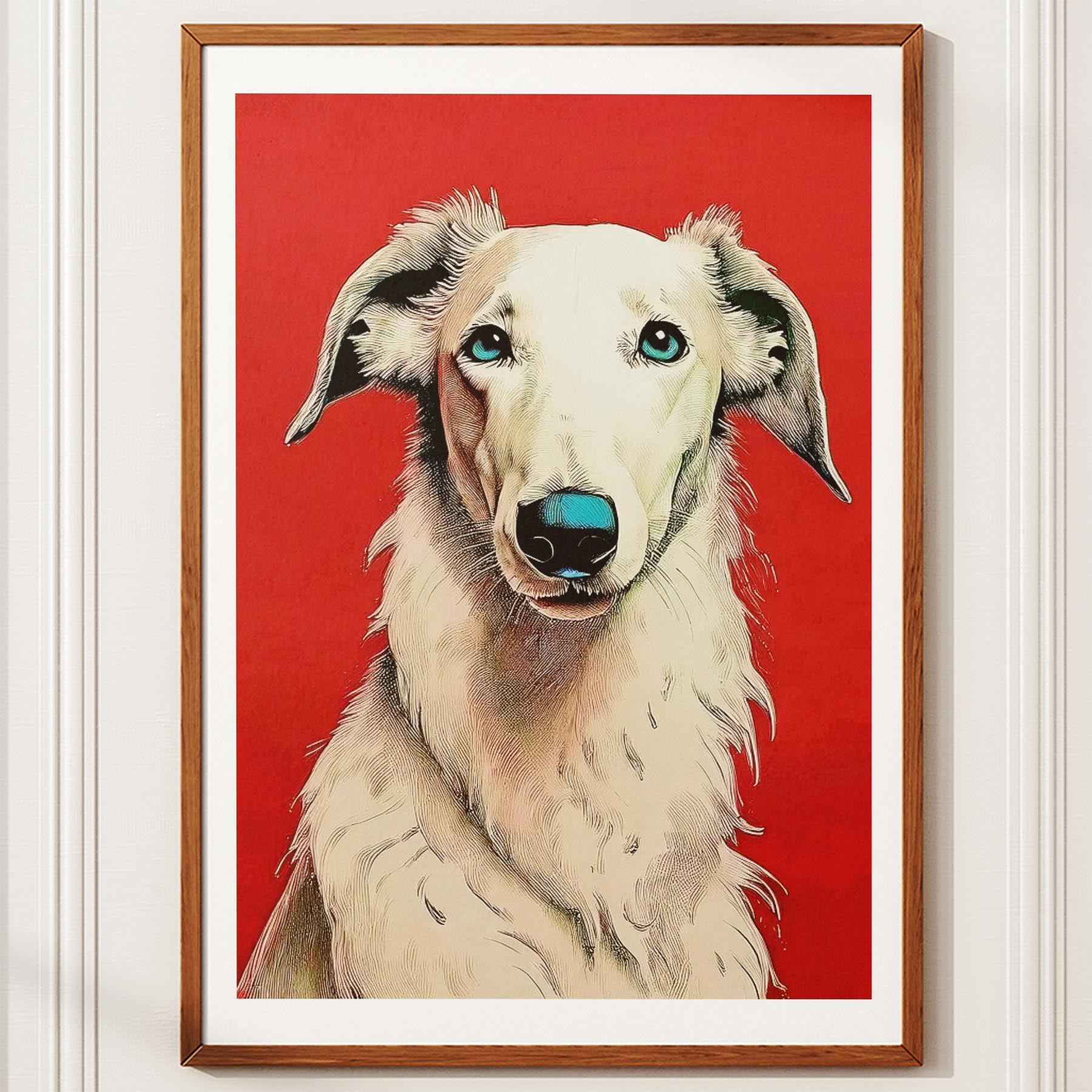 Borzoi Red Dog Series image 10
