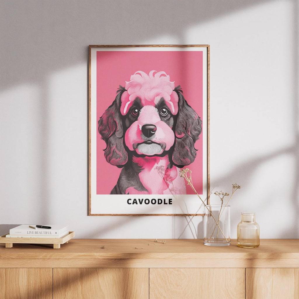 Cavoodle Pink and Black Dog Series 2 image 8
