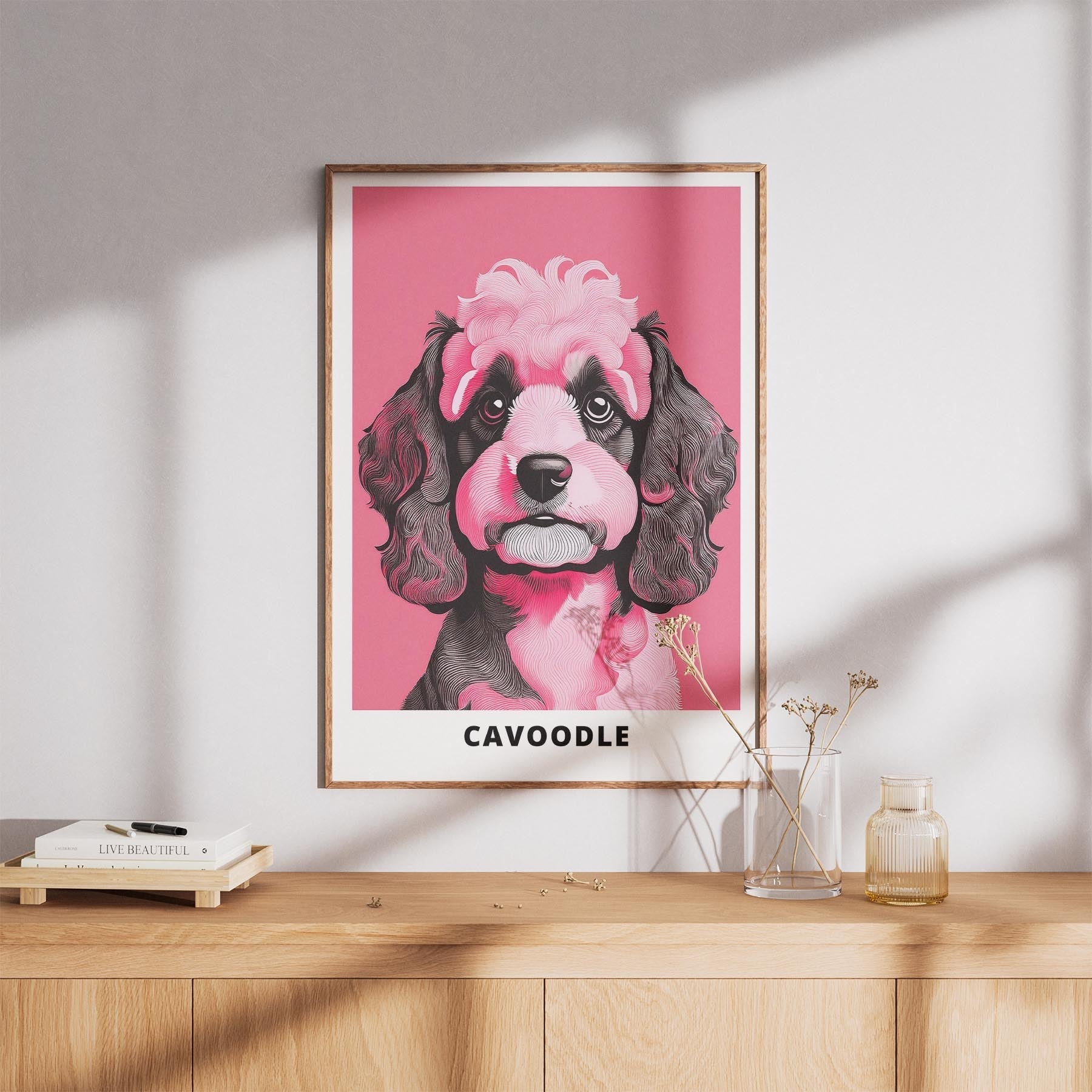 Cavoodle Pink and Black Dog Series 2 image 8