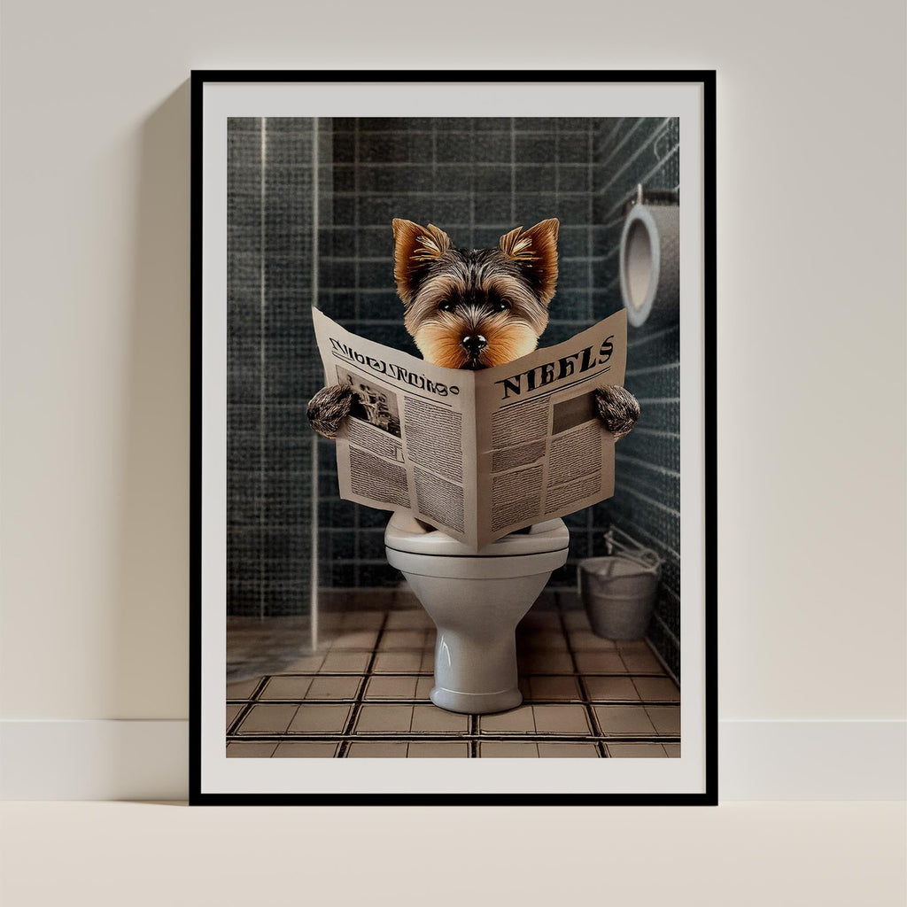 Australian Terrier Toilet Humour Dog Series 3 image 0