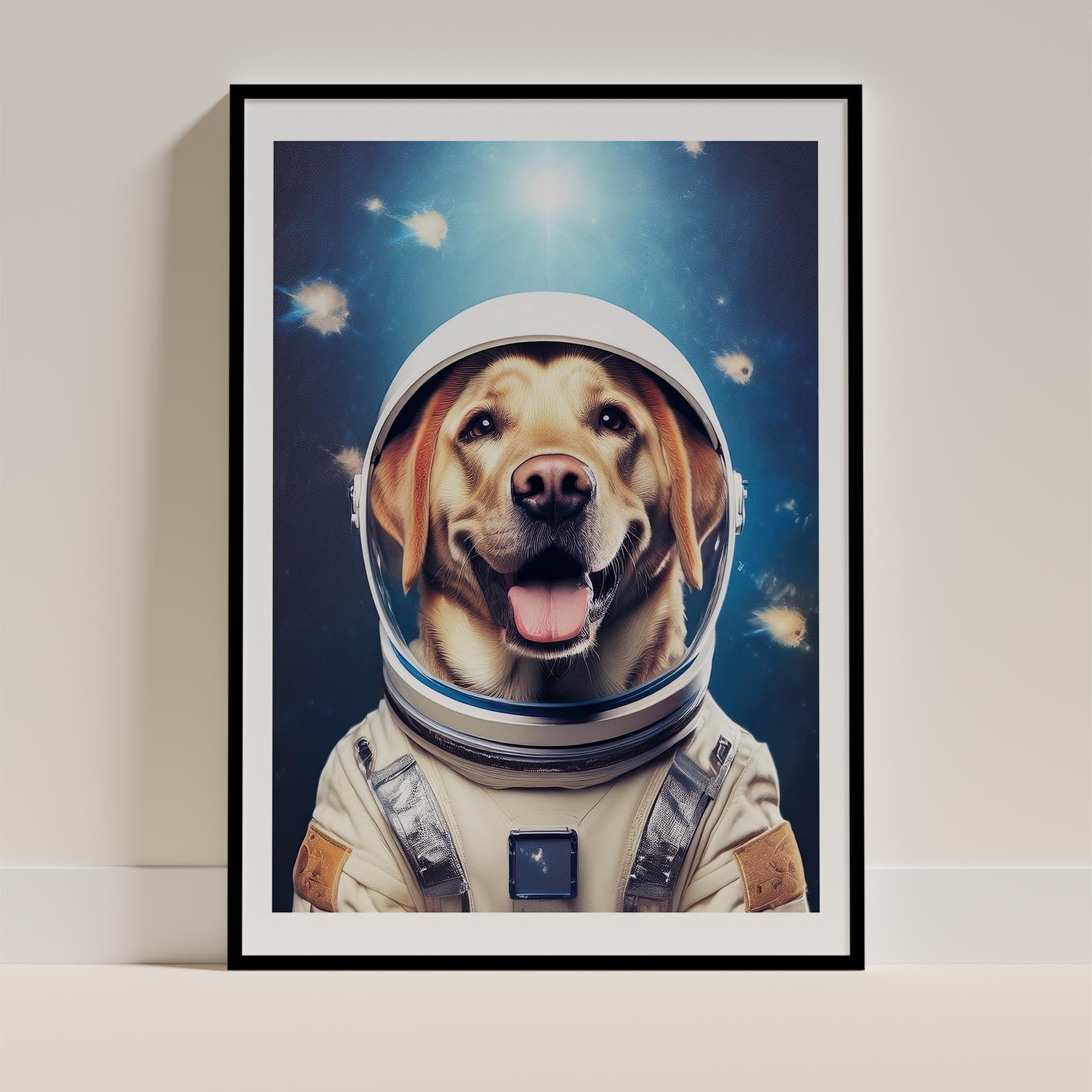 Labrador Retriever Astronaut Dog Series image 11