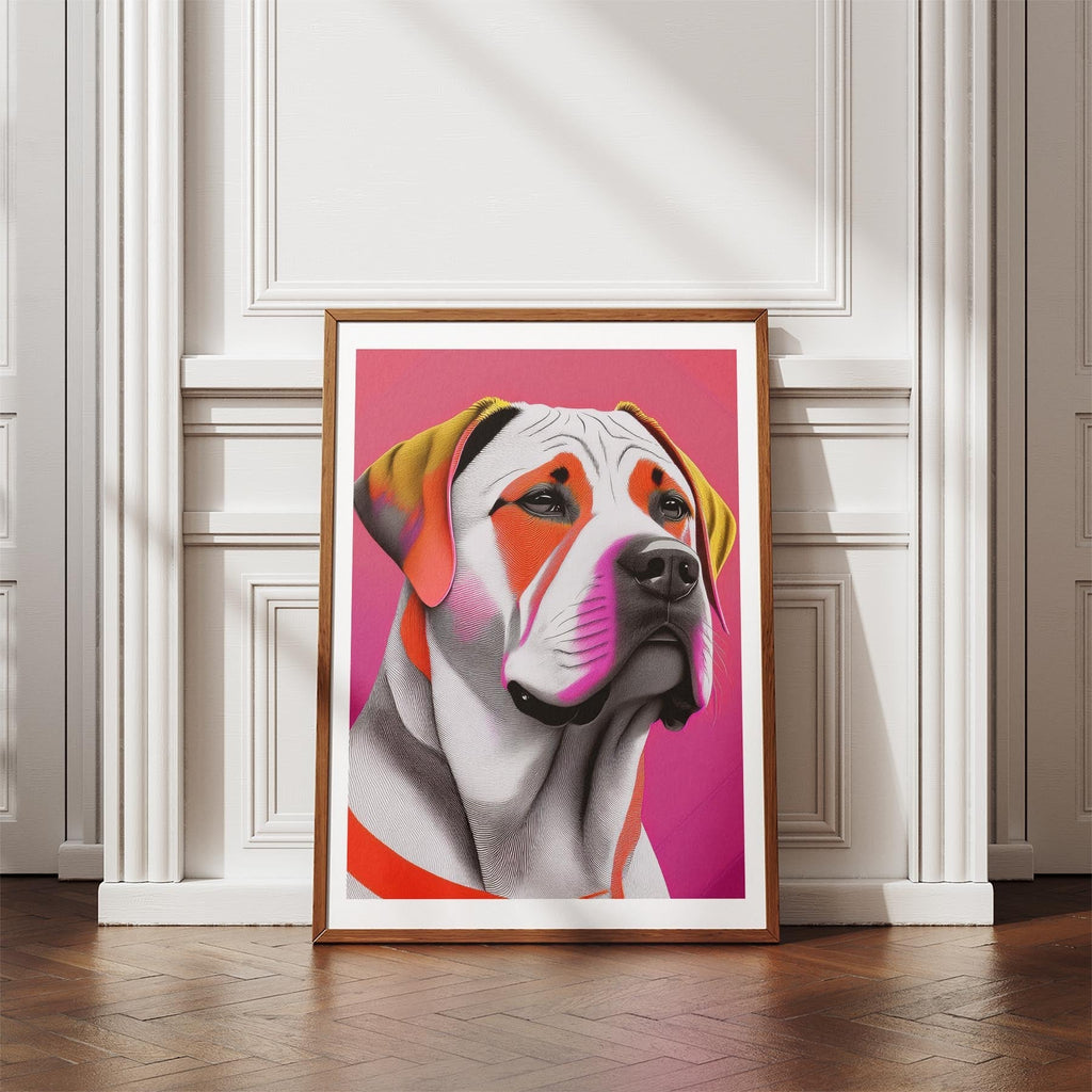 Dogue de Bordeaux Modern Pop Dog Series image 4