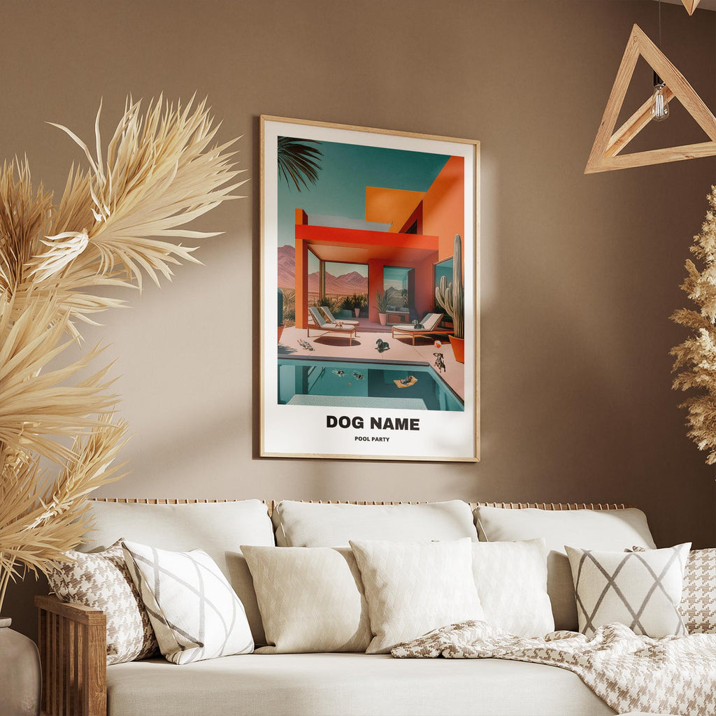 Dachshund Custom Pool Party WITH TEXT image 9