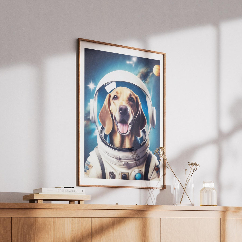 Bloodhound Astronaut Dog Series image 5
