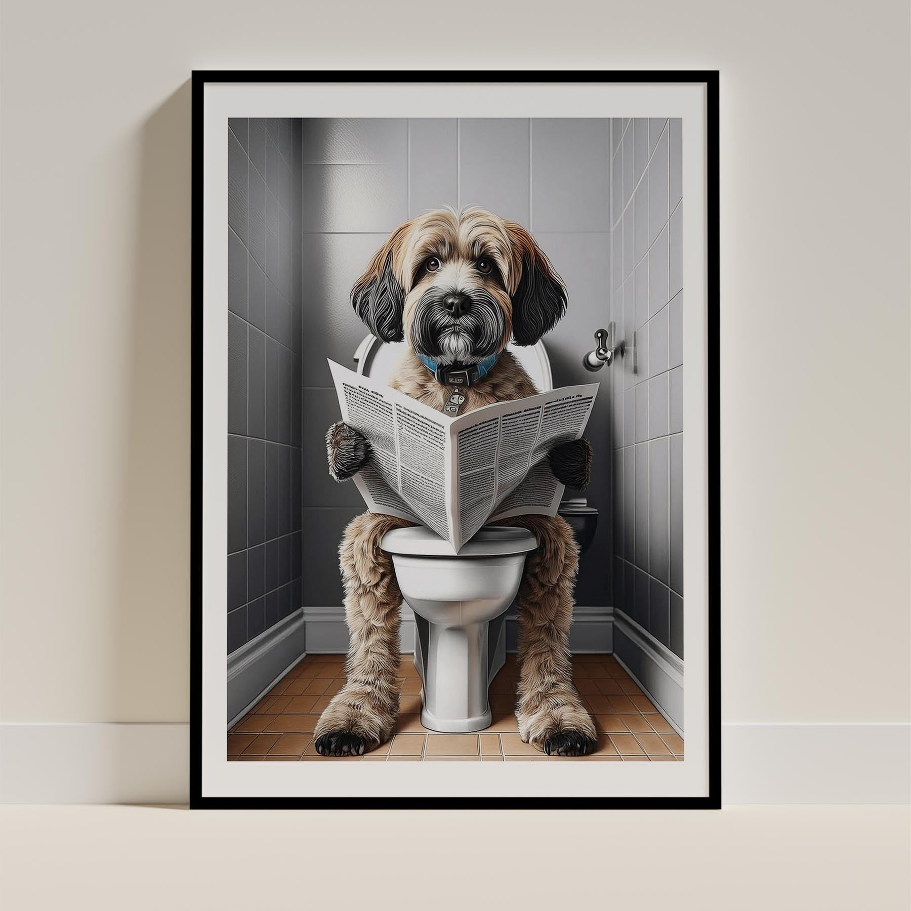 Cavoodle Toilet Humour Dog Series 6 image 0