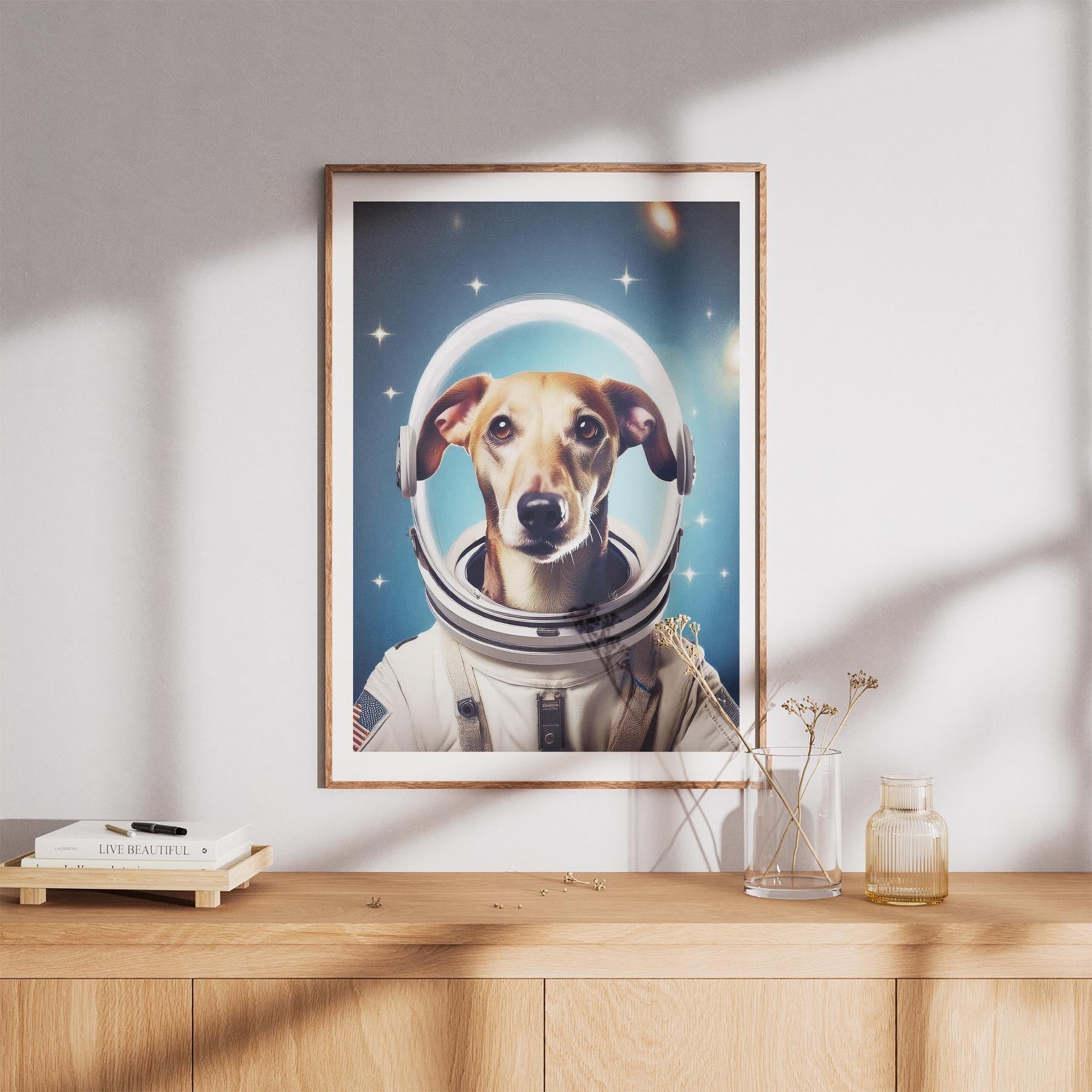 Greyhound Astronaut Dog Series image 8
