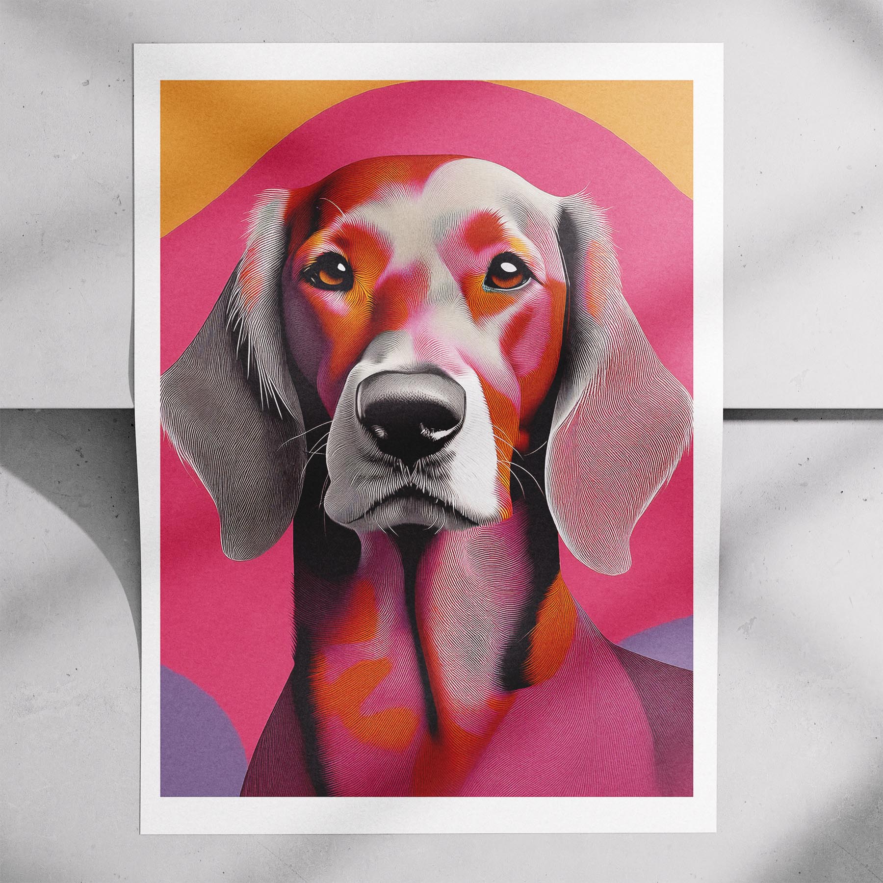 Irish Setter Modern Pop Dog Series image 7