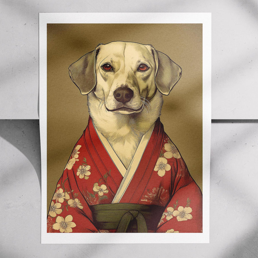 Maremma Japanse Kimono Dog Series image 7
