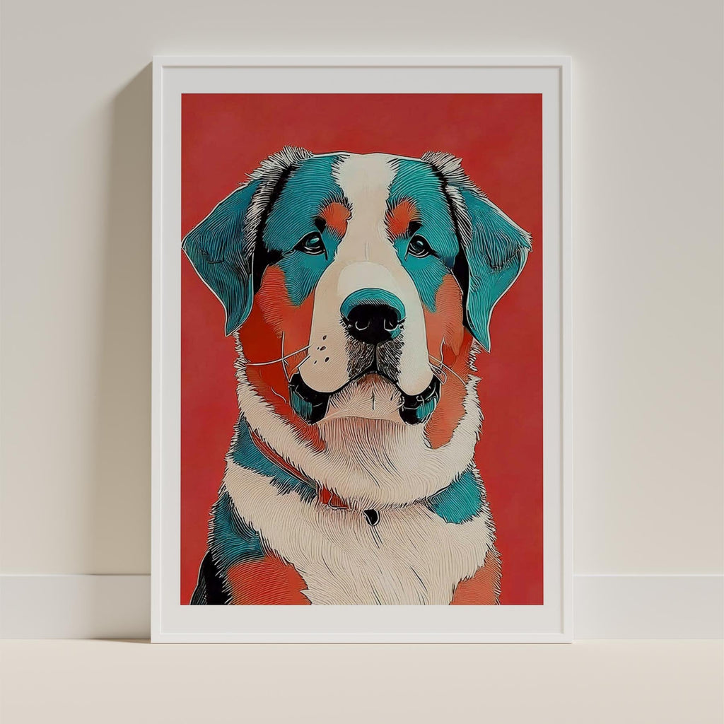 Bernese Mountain Dog Red Dog Series image 9