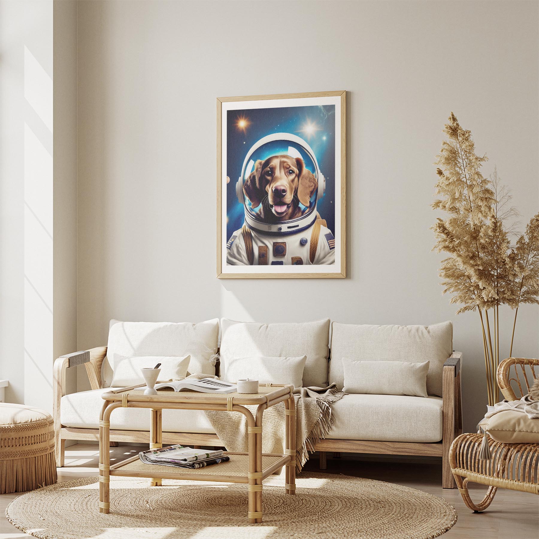 Gordon Setter Astronaut Dog Series image 2