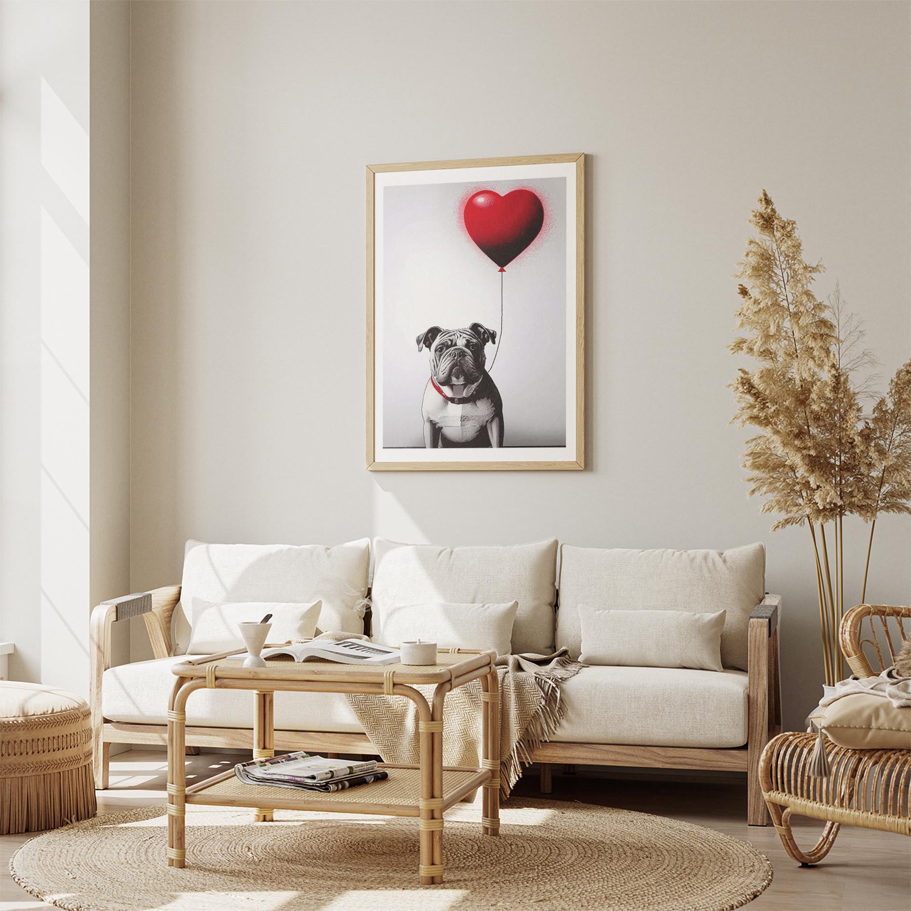 Bulldog DOGSY Series inspired by the Art of Banksy image 2