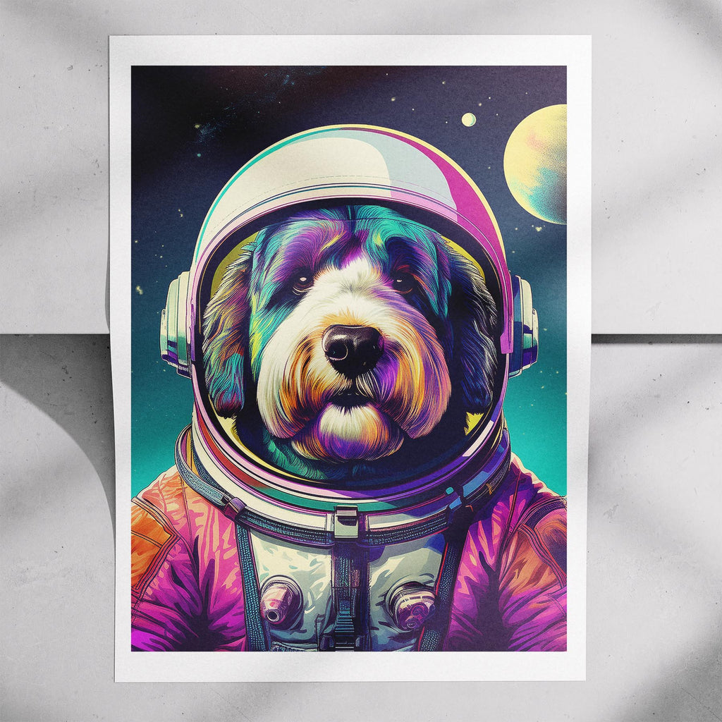 Old English Sheepdog Space Dogs Series image 7