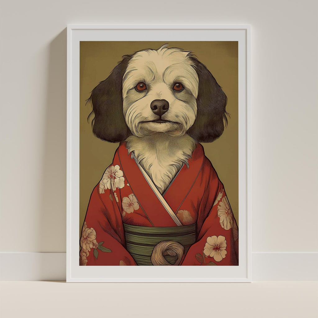 Coton de Tulear Japanse Kimono Dog Series image 9