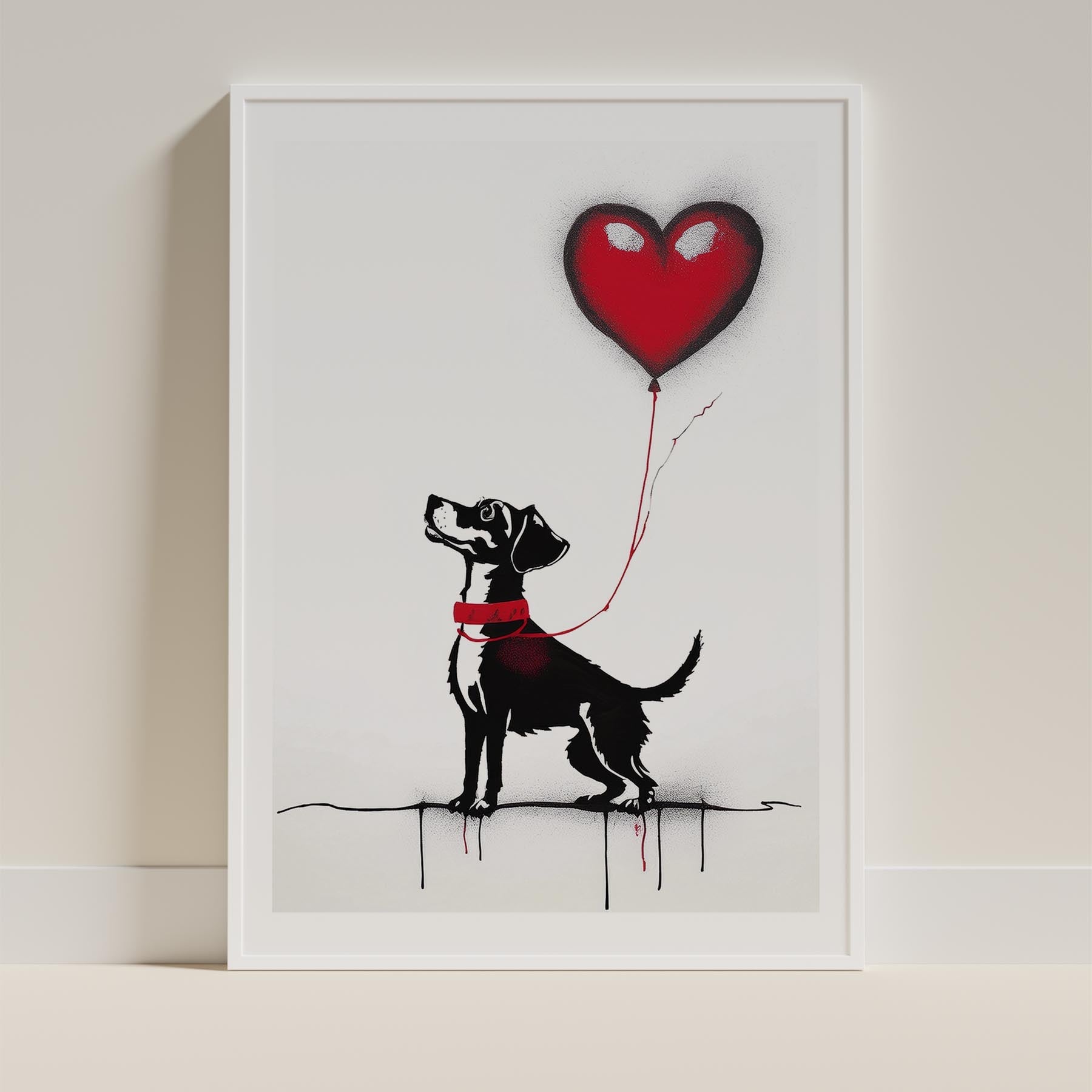 Jack Russell DOGSY Series inspired by the Art of Banksy image 9