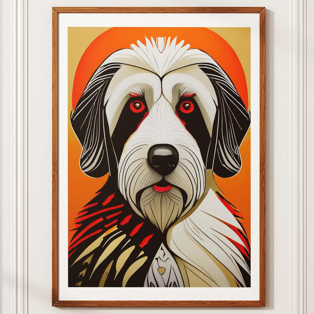Smithfield Sheepdog Geometric Orange Series image 10