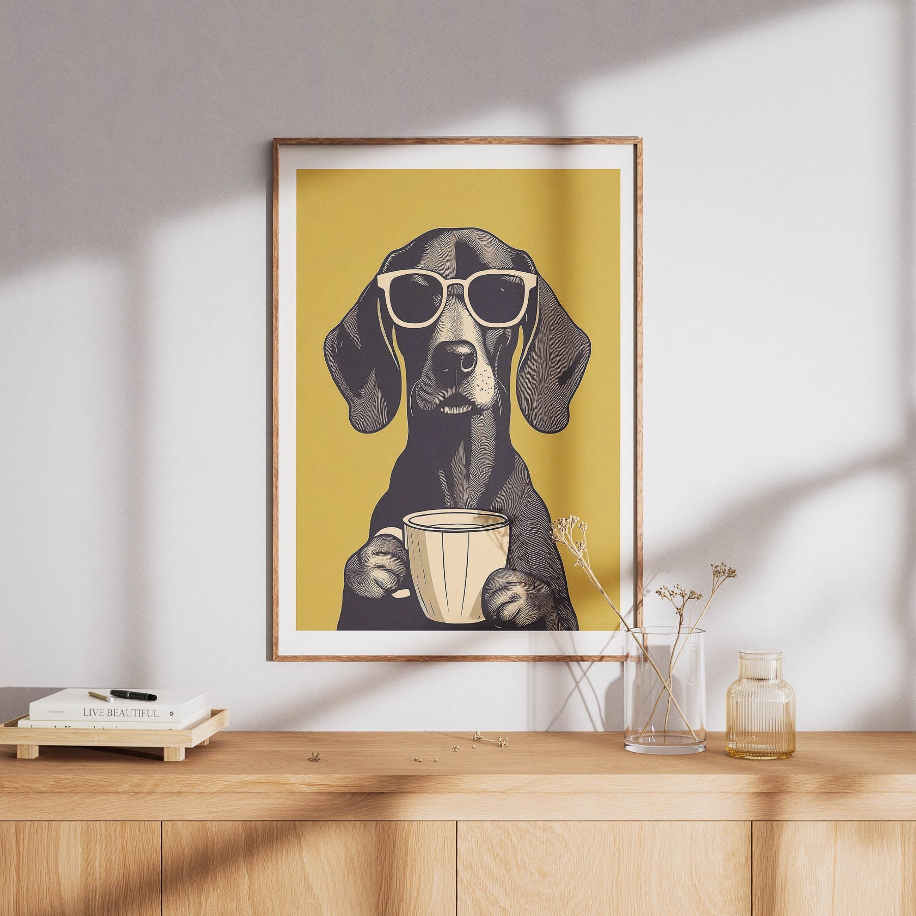 Vizsla Chillin Coffee Dog image 8