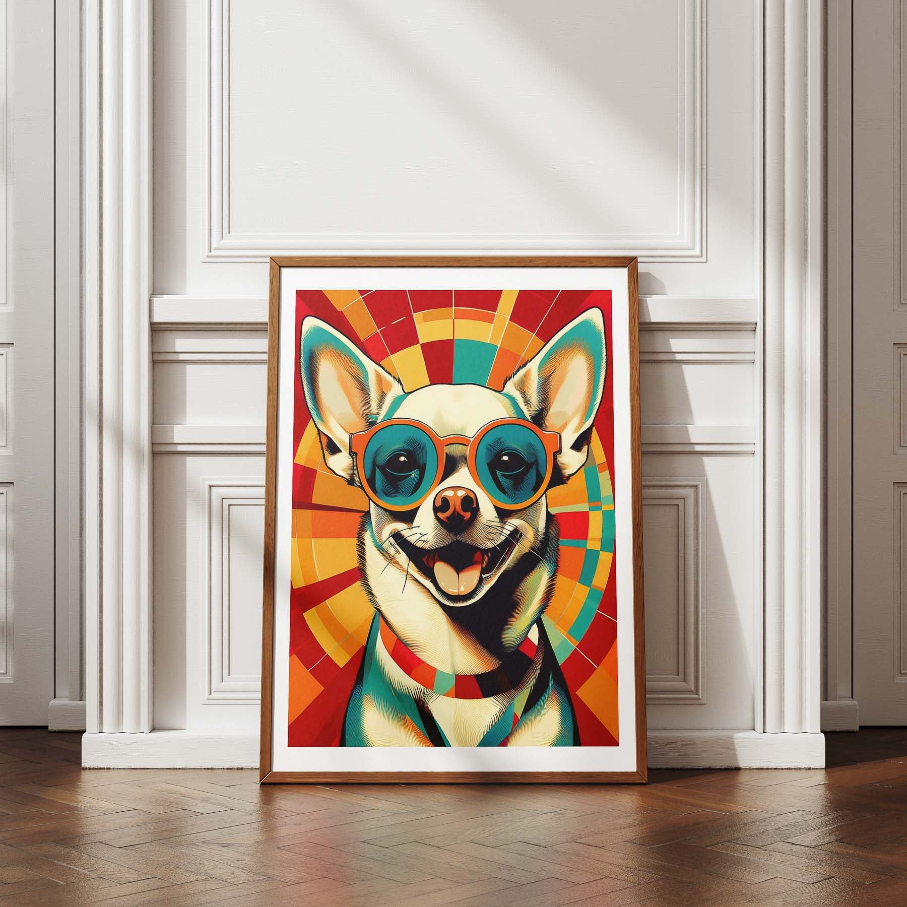 Chihuahua In Colourful Sunnies 1 image 4