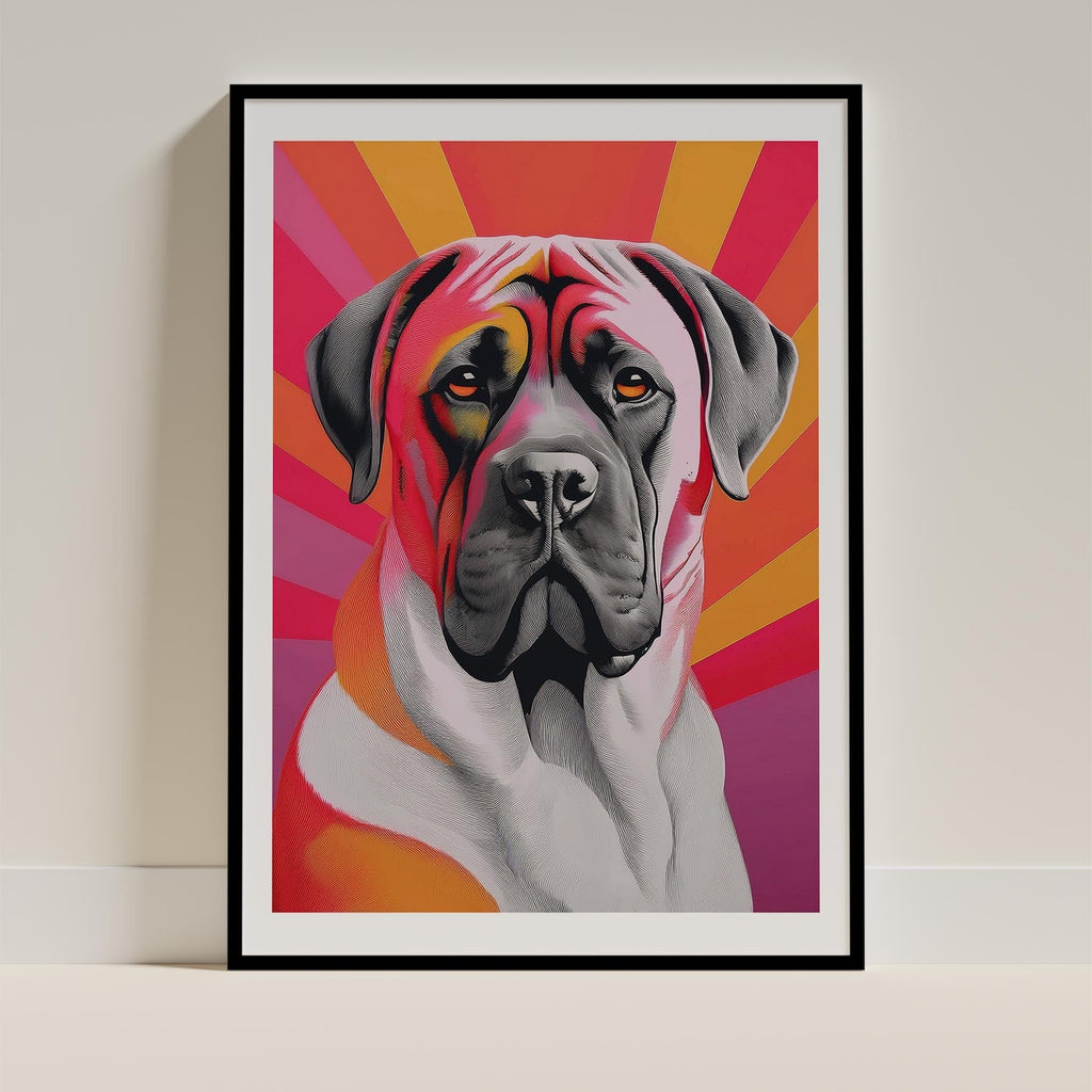 Mastiff Modern Pop Dog Series image 0