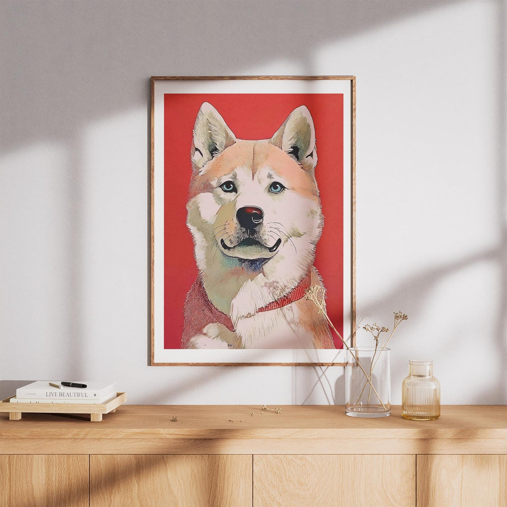 Akita Inu Red Dog Series image 8