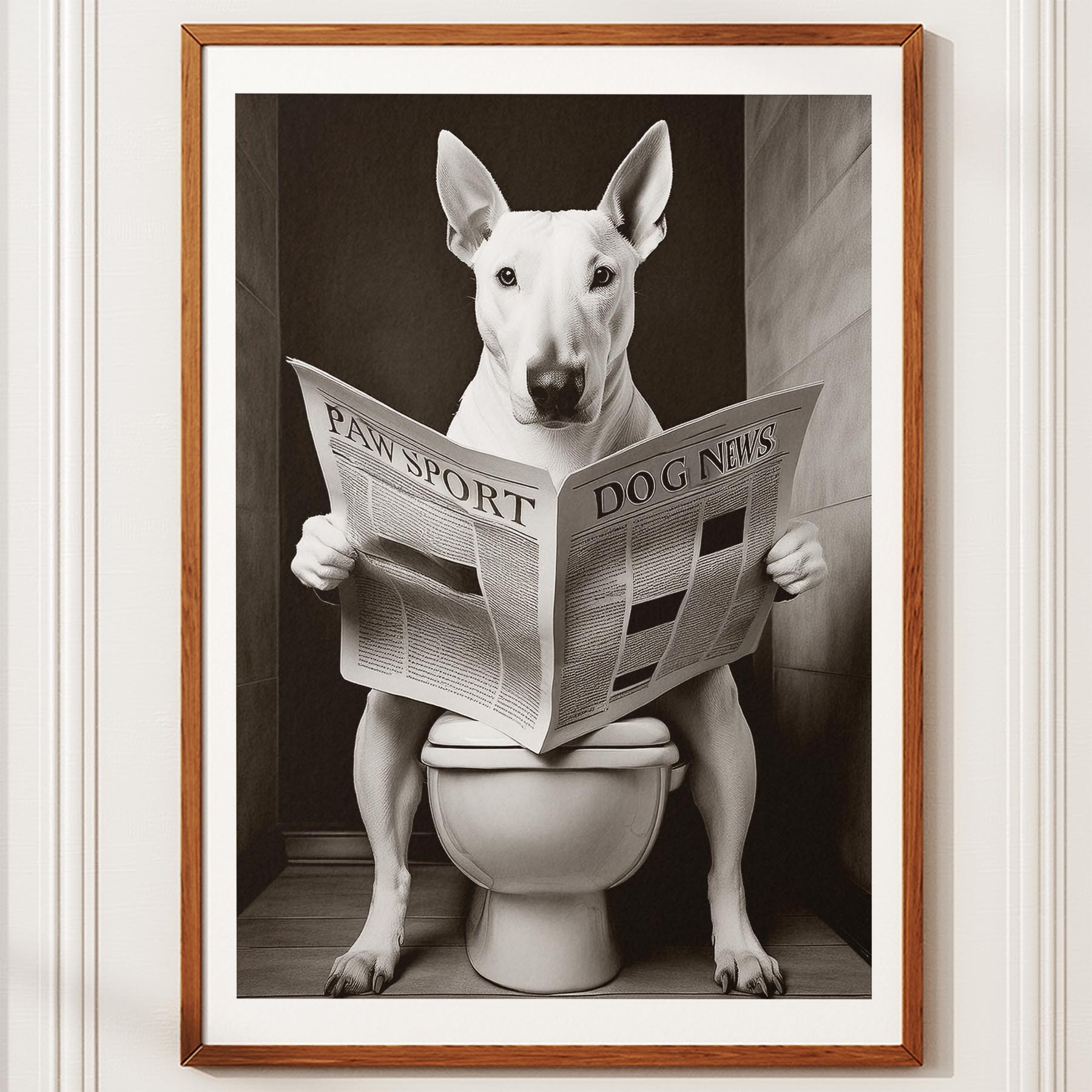 Bull Terrier Toilet Humour Dog Series 2 image 10