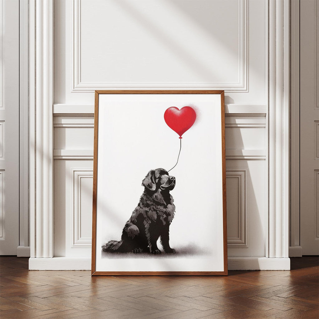 Newfoundland DOGSY Series inspired by the Art of Banksy image 4