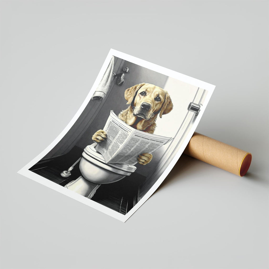 Labrador Retriever Toilet Humour Dog Series 4 image 6