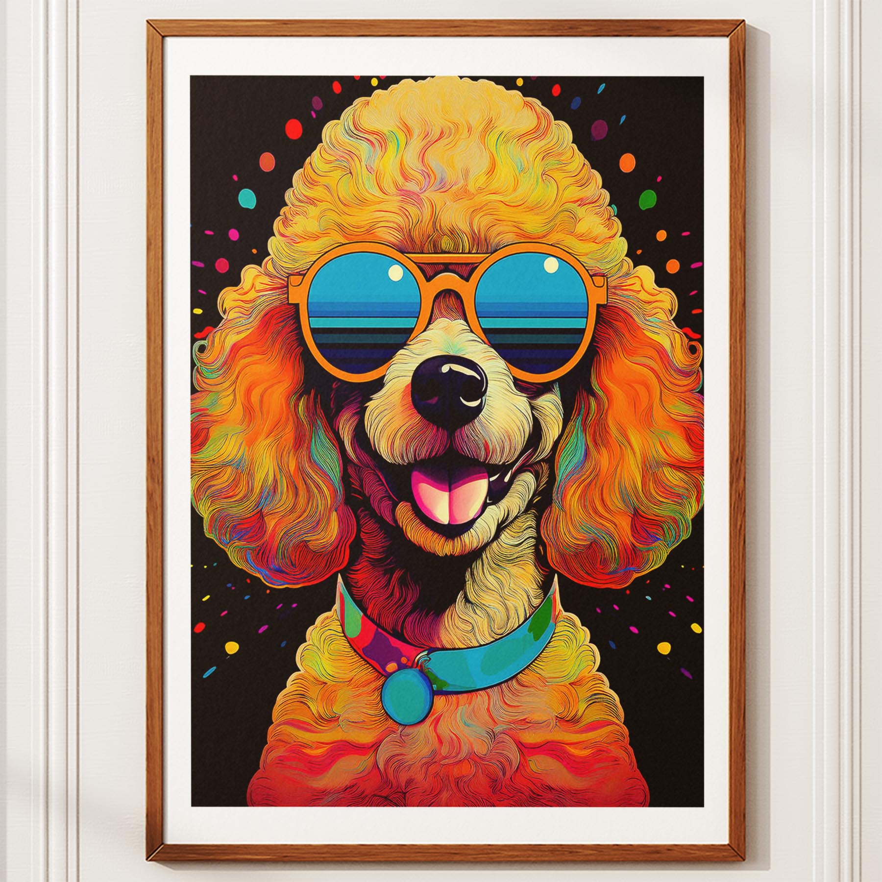 Poodle In Colourful Sunnies 3 image 10