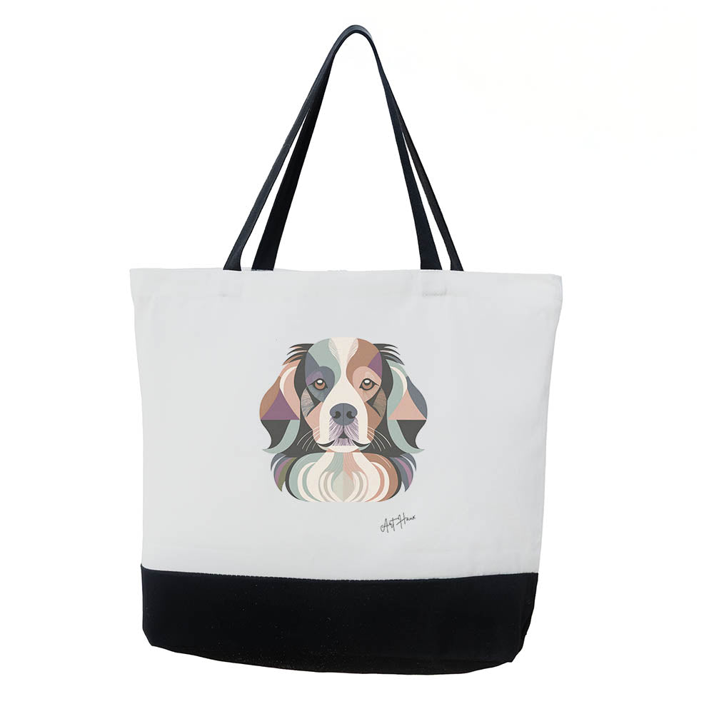 Tibetan Spaniel Vintage Chic Graphic Bag image 0
