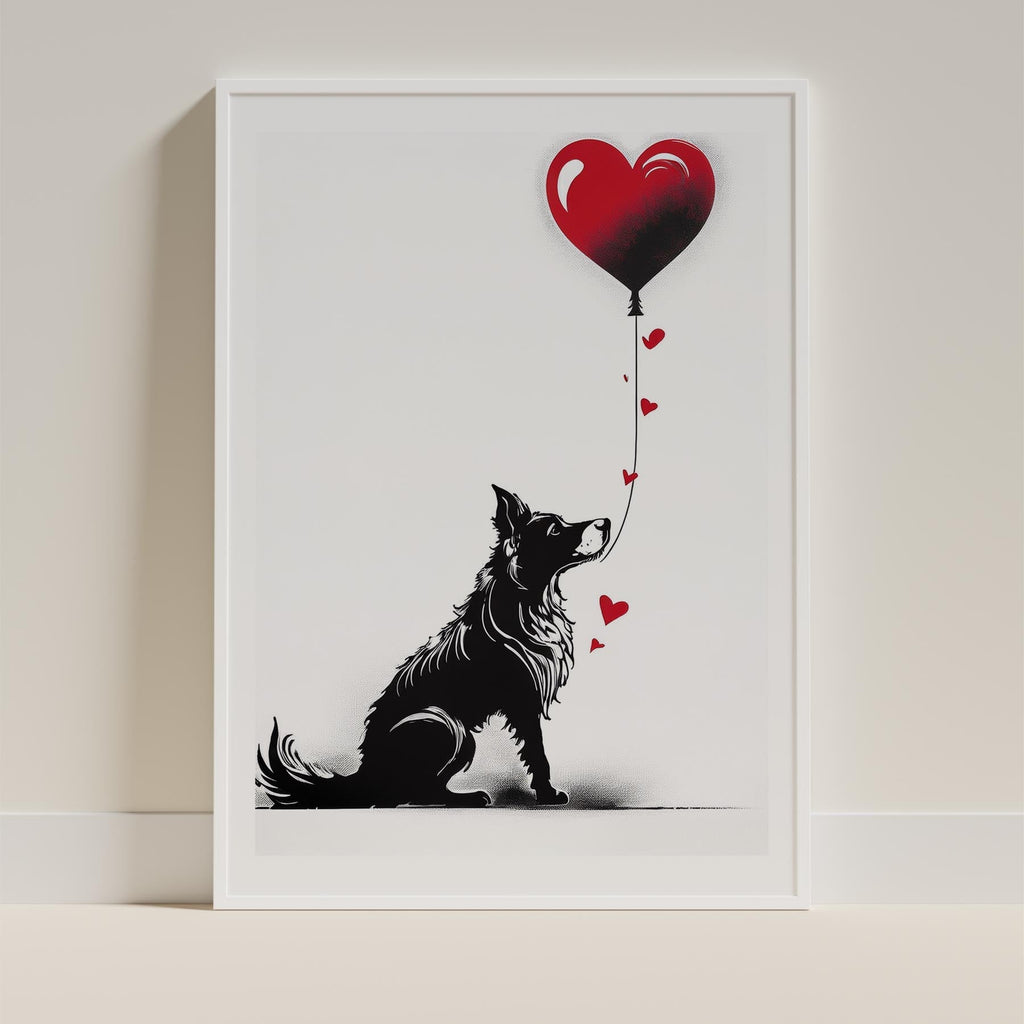 Bernese Mountain Dog LOVE Series Inspired by the Obama Poster image 2