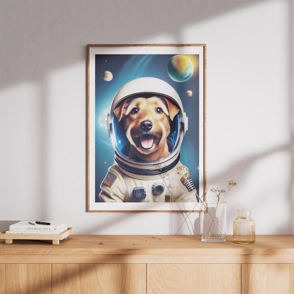 Irish Terrier Astronaut Dog Series image 8